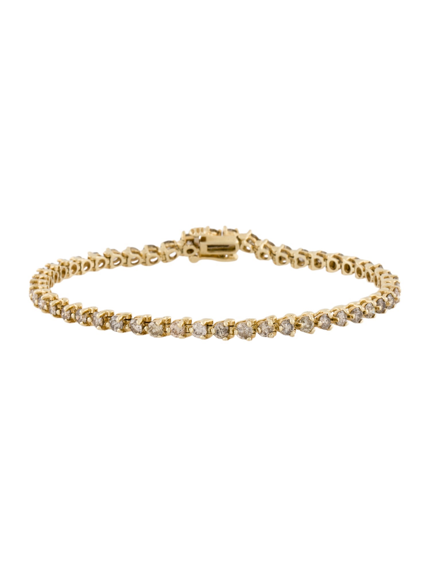 Bracelet 14K 4.00ctw Diamond Link
