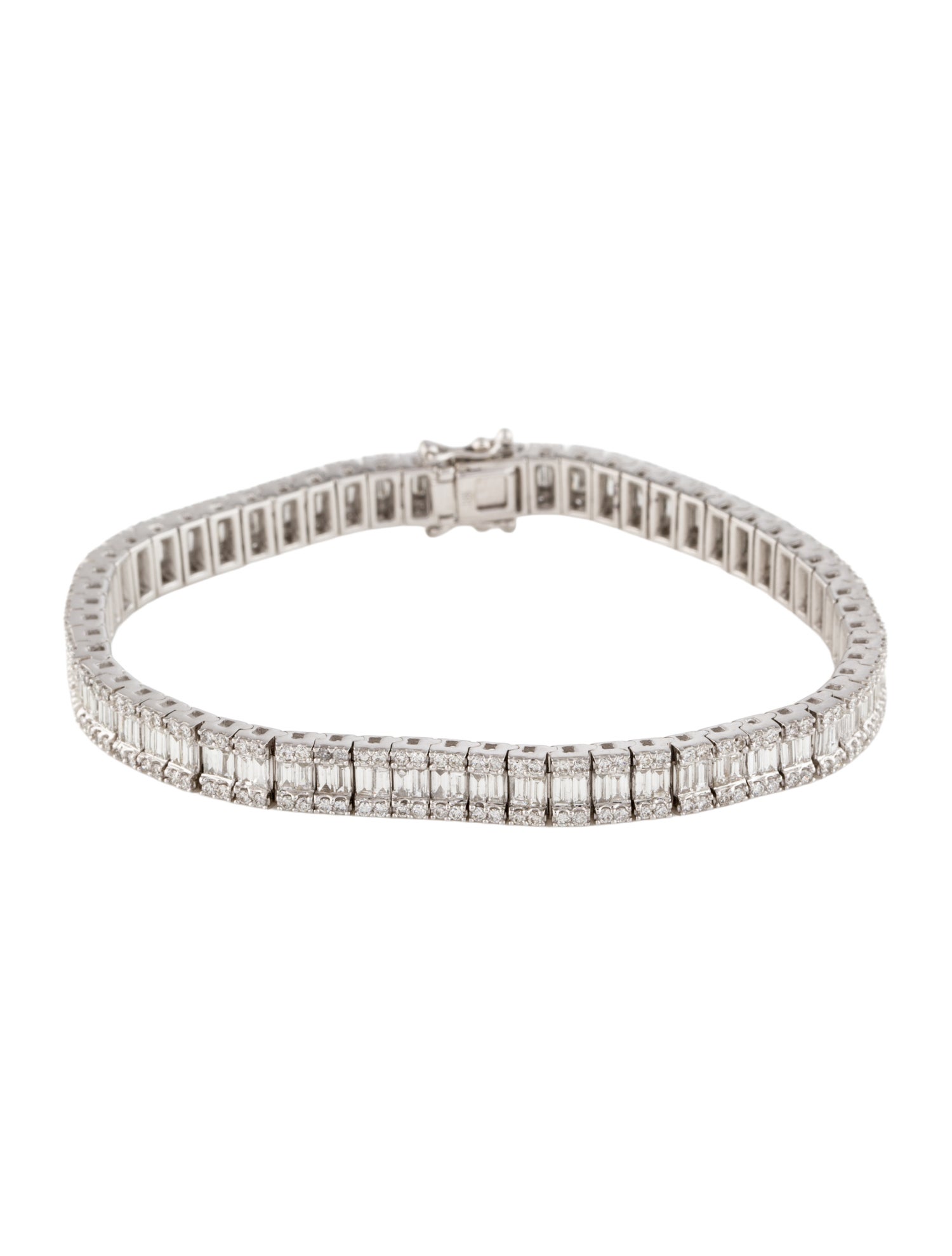 Bracelet 18K 4.74ctw Diamond Tennis Bracelet
