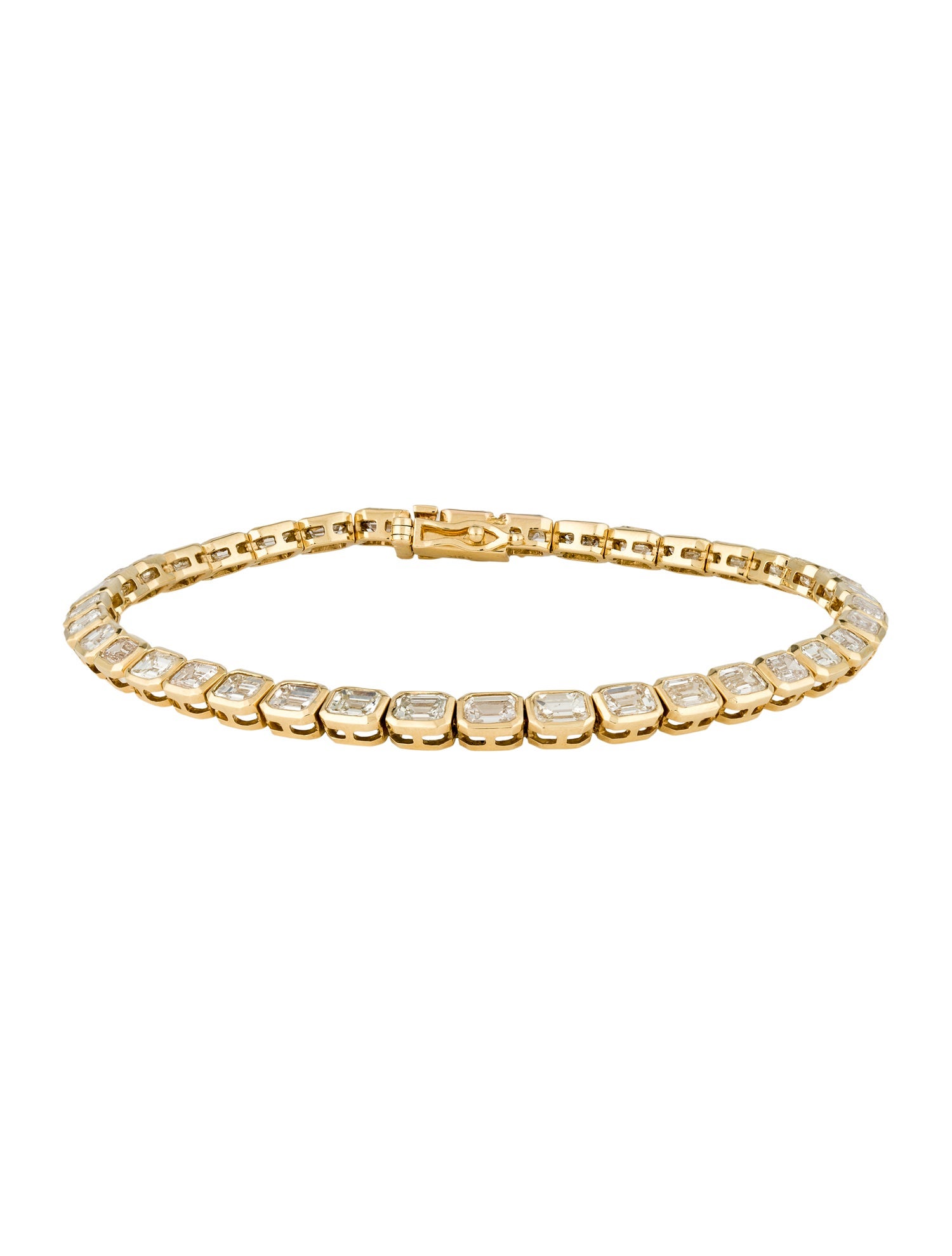 Bracelet 18K 7.28ctw Diamond Link Bracelet