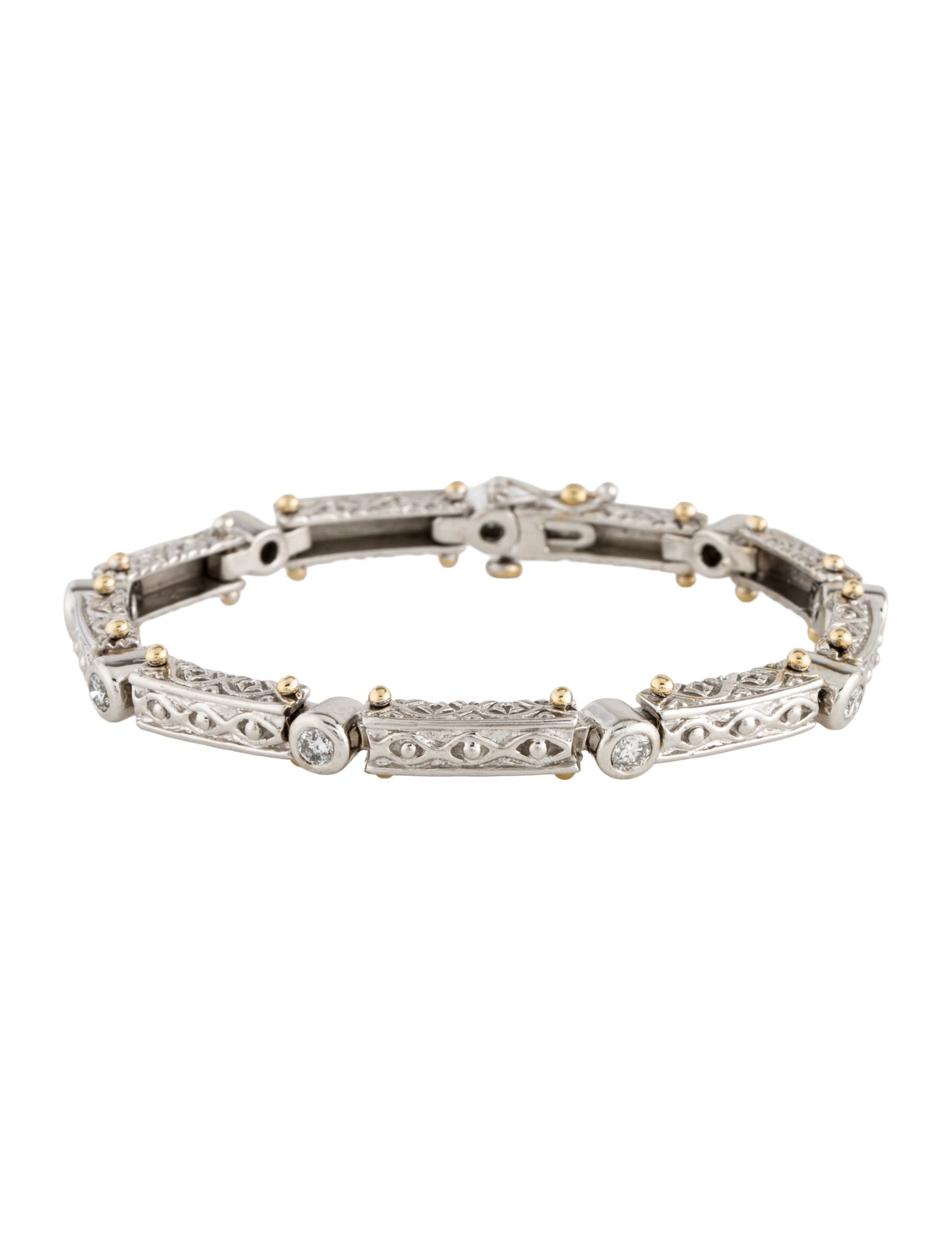 Bracelet 14K Diamond Link