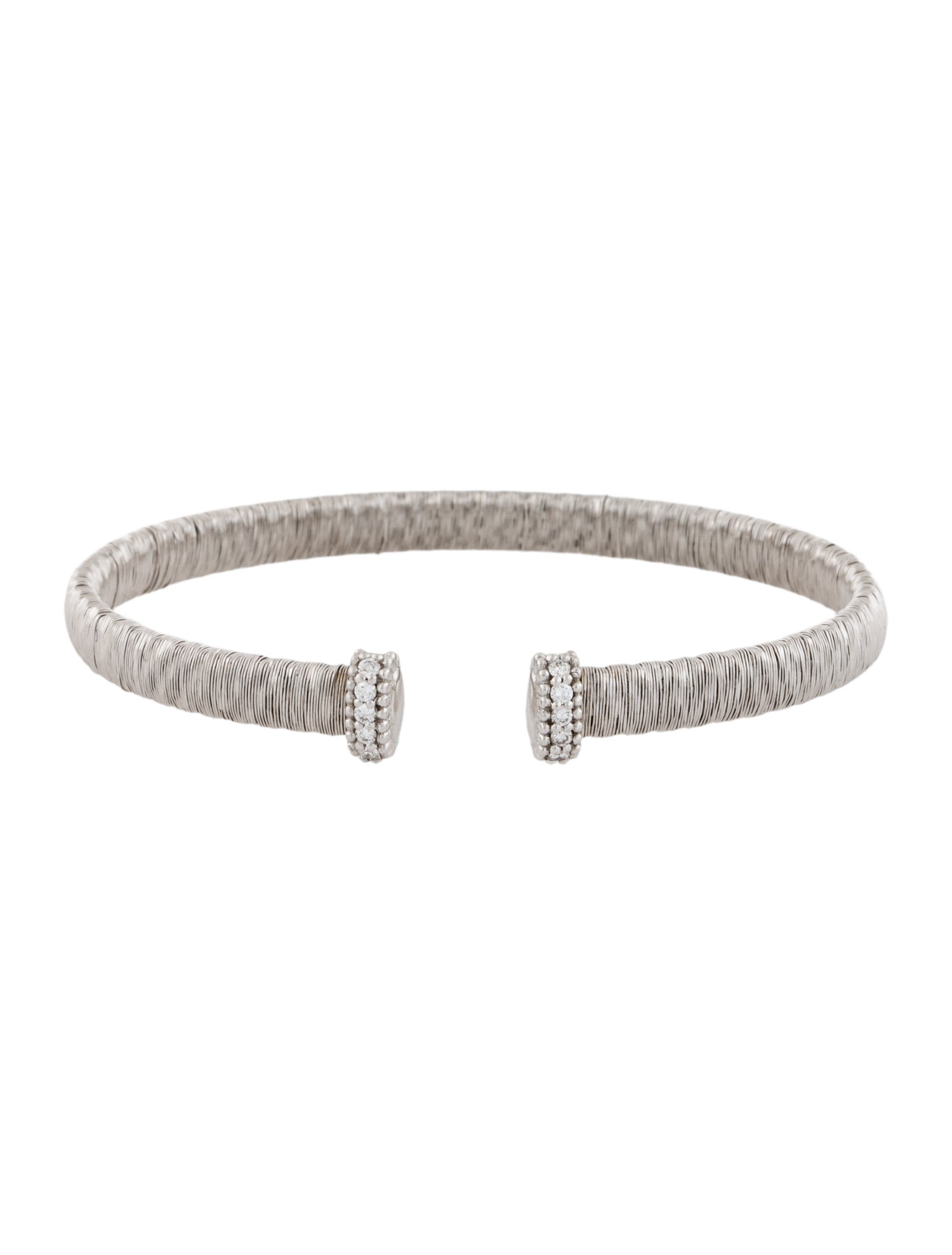 Bracelet Piero Milano 18K Diamond Wrapped Cuff