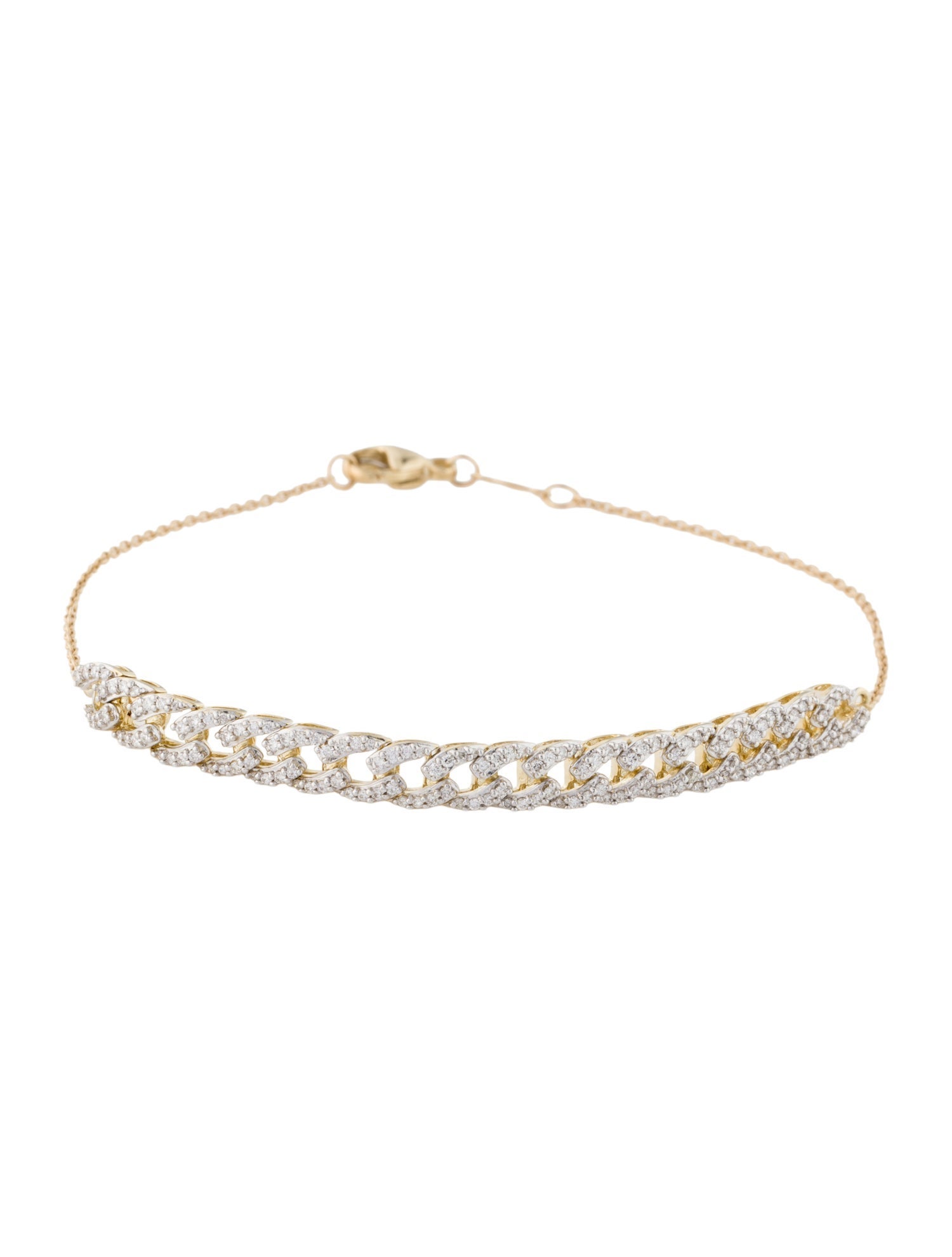 Bracelet 14K Diamond Link