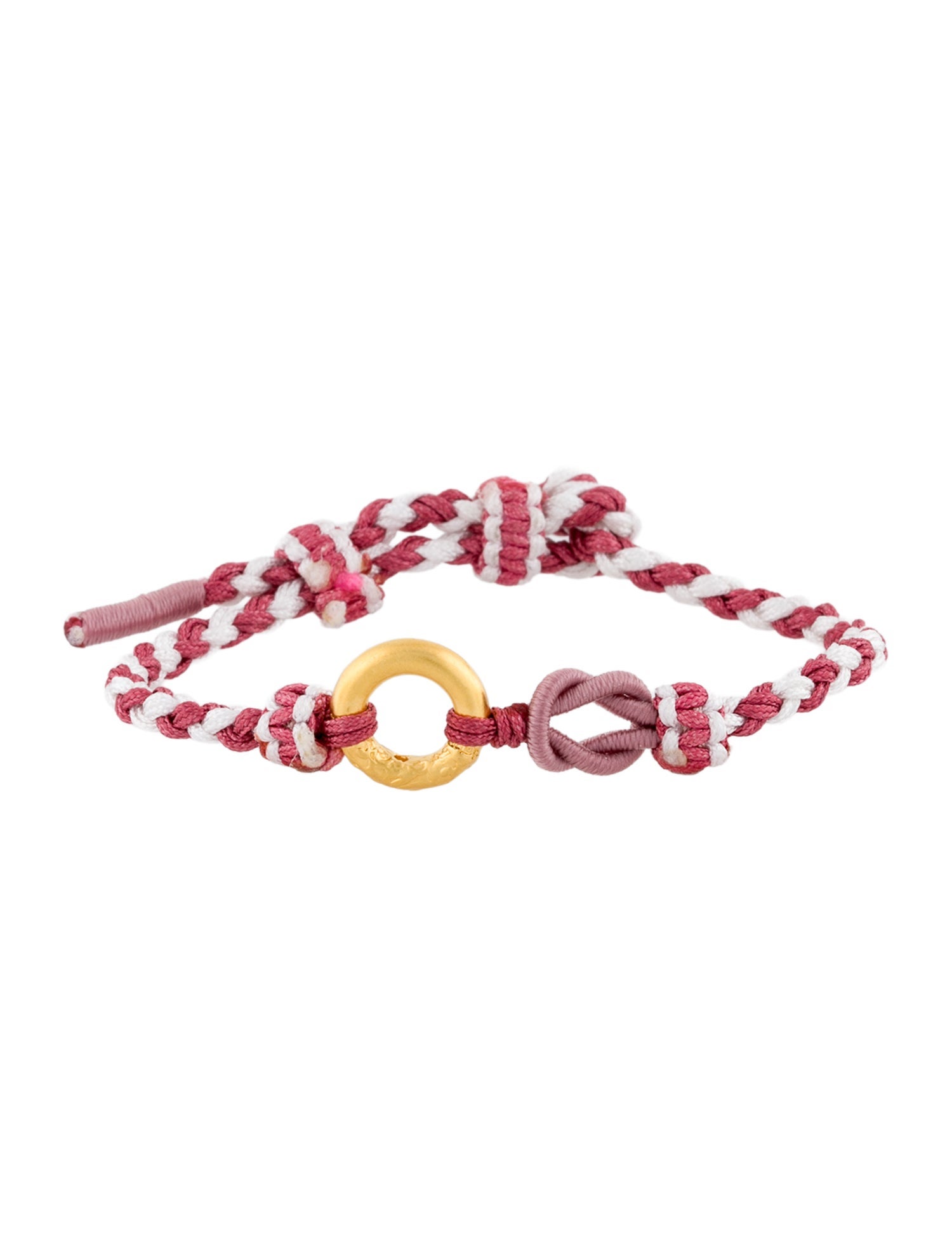 Bracelet 24K Bead Adjustable Cord