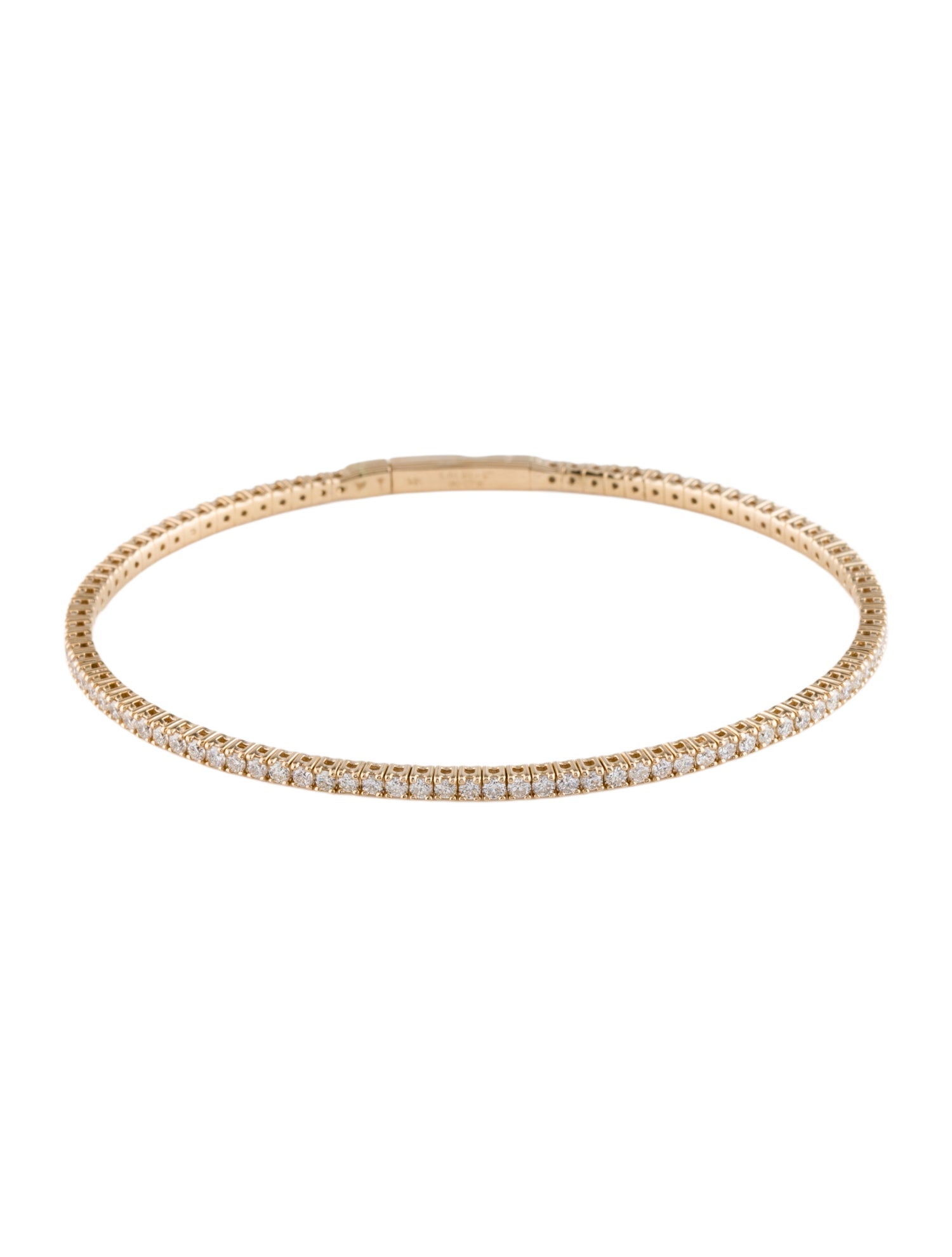 Bracelet 14K 1.80ctw Diamond Flex Bangle