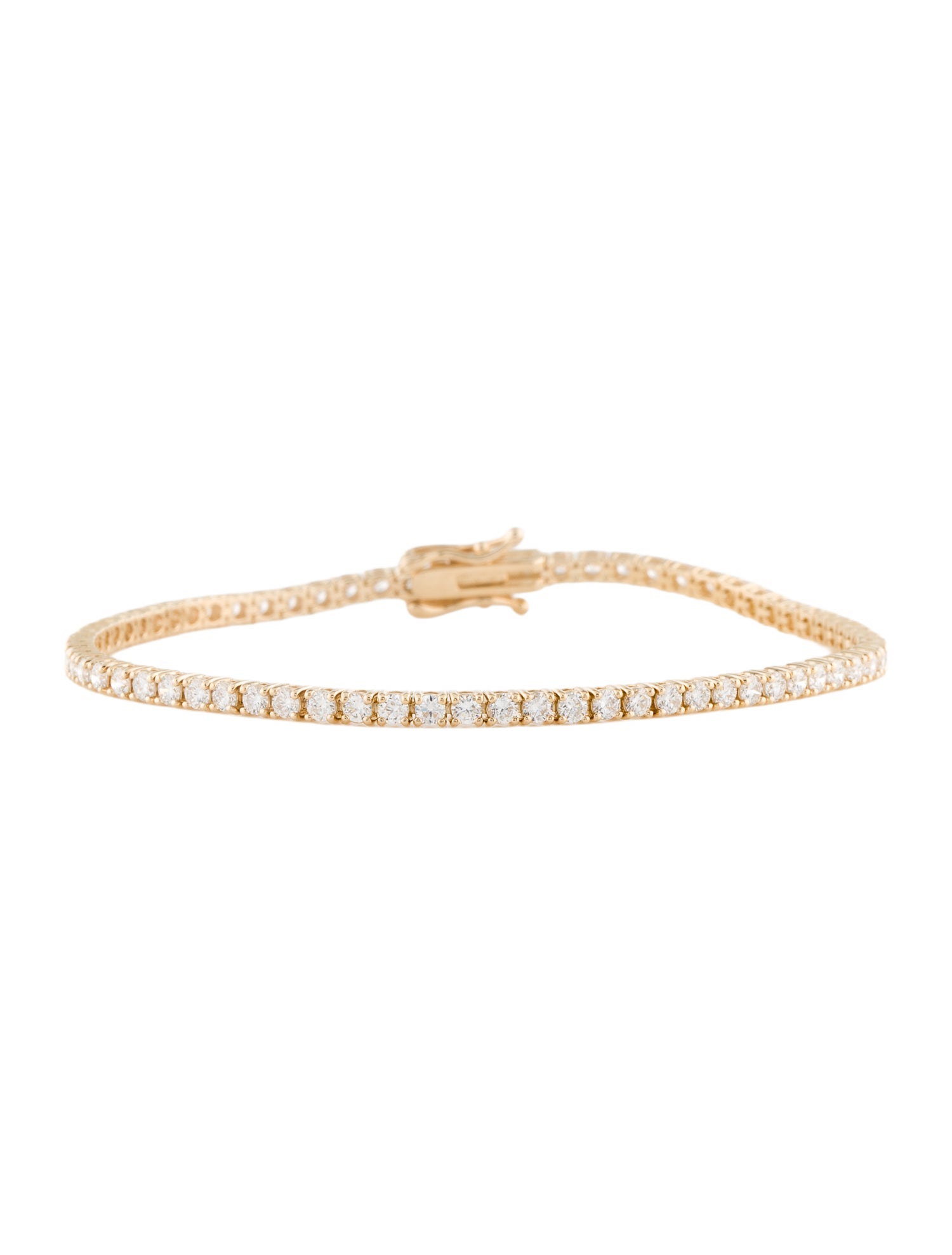 Bracelet 14K 3.00ctw Lab-Grown Diamond Tennis Bracelet