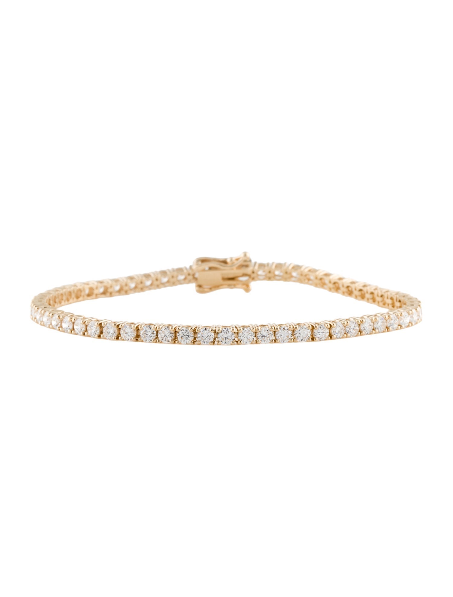 Bracelet 14K 4.50ctw Lab-Grown Diamond Tennis