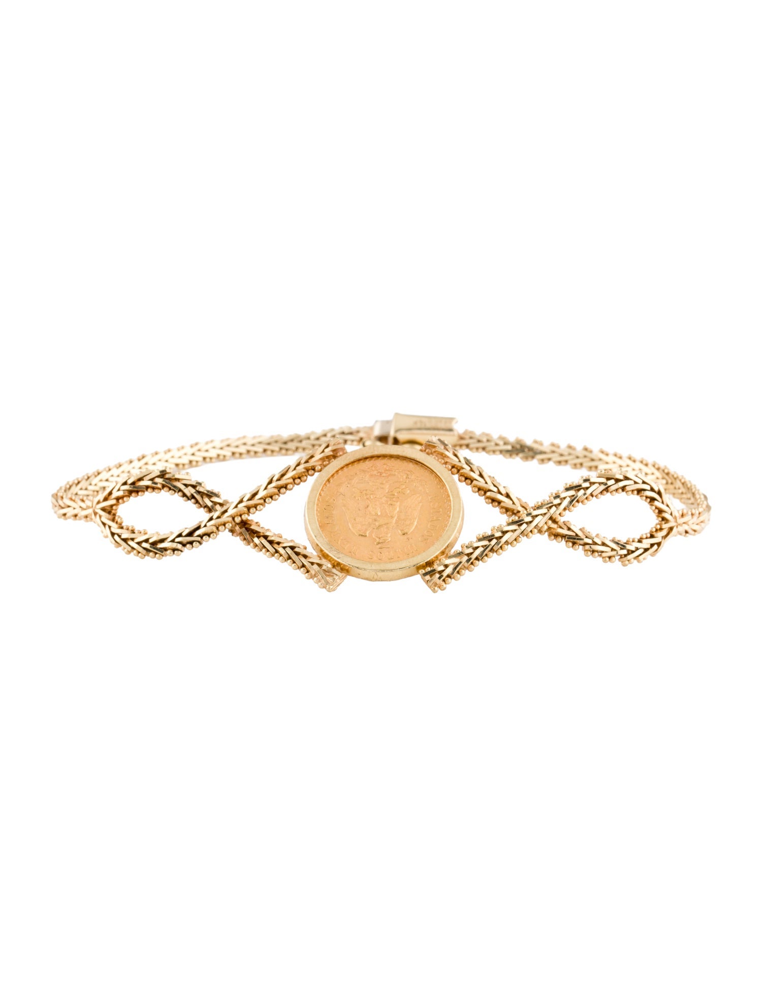 Bracelet Dos Pesos Coin