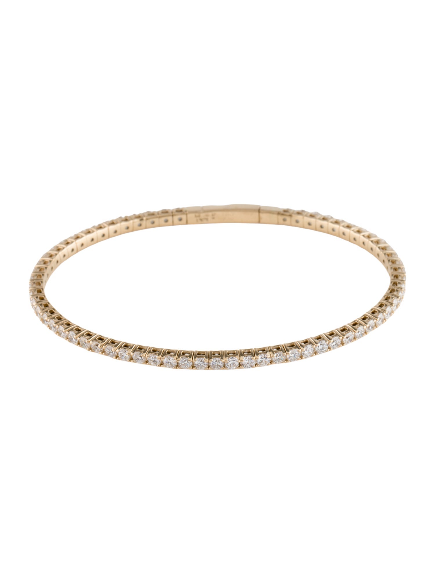 Bracelet 14K 3.75ctw Lab Grown Diamond Bangle