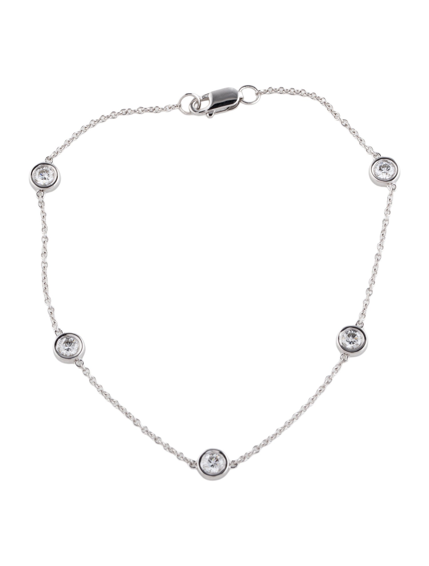 Bracelet 14K Lab-Grown Diamond Station