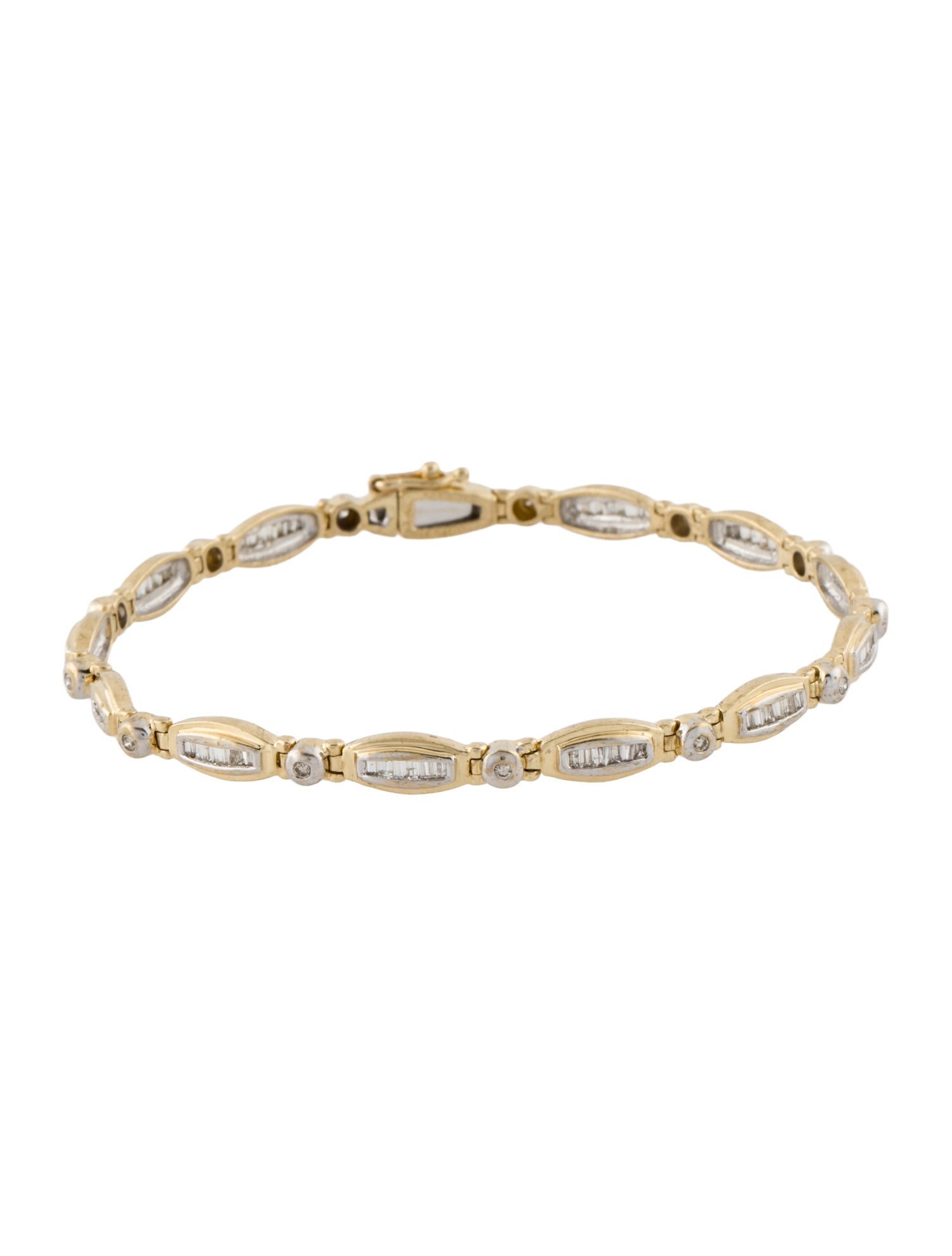 Bracelet 14K Diamond Link