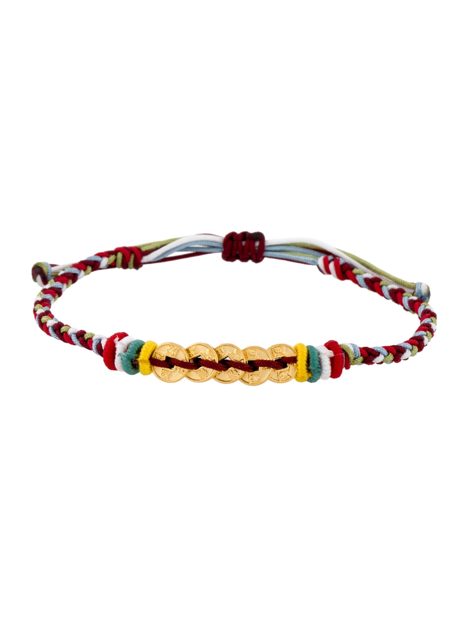 Bracelet 24K Adjustable Cord Bracelet