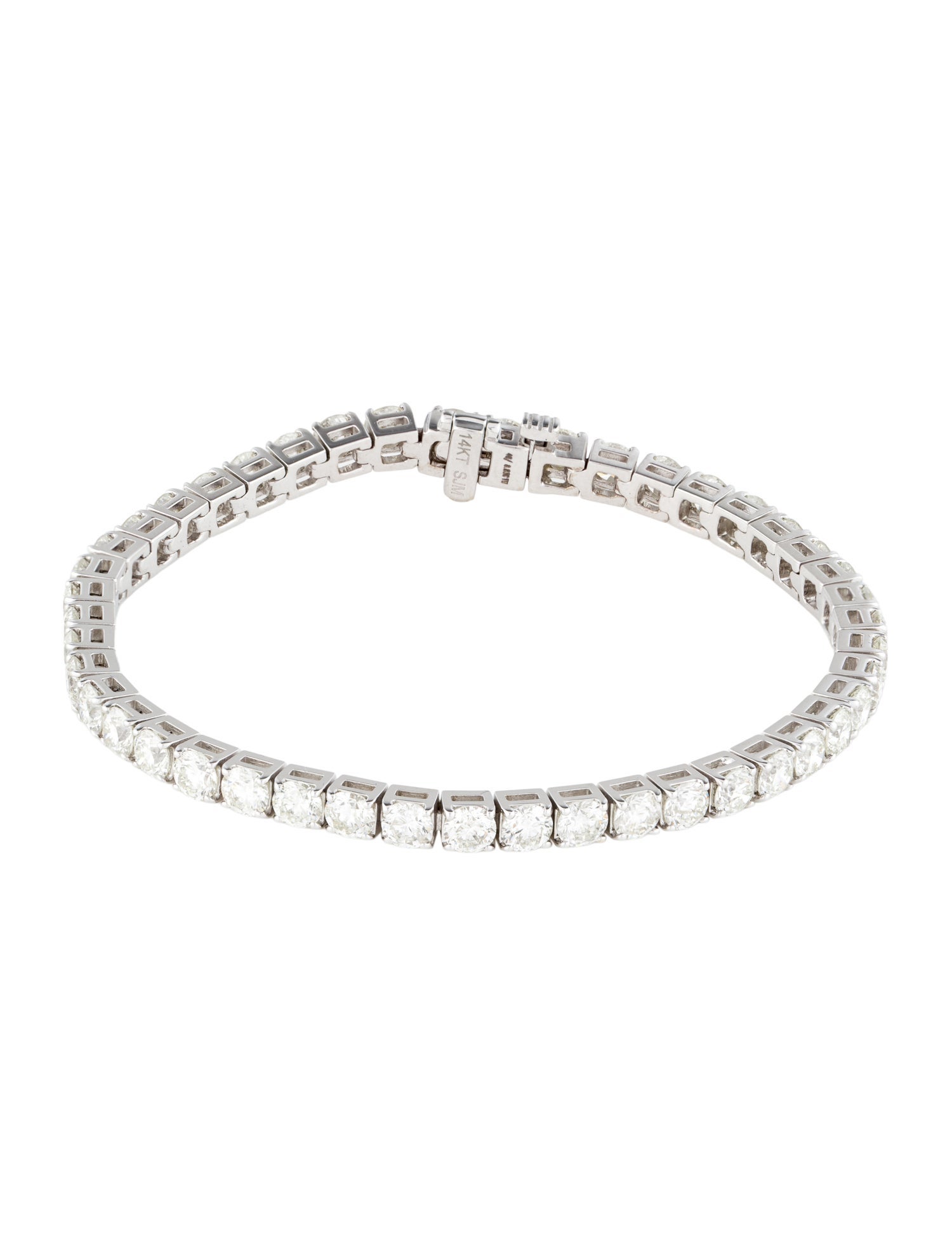 Bracelet 14K 7.87ctw Diamond Tennis