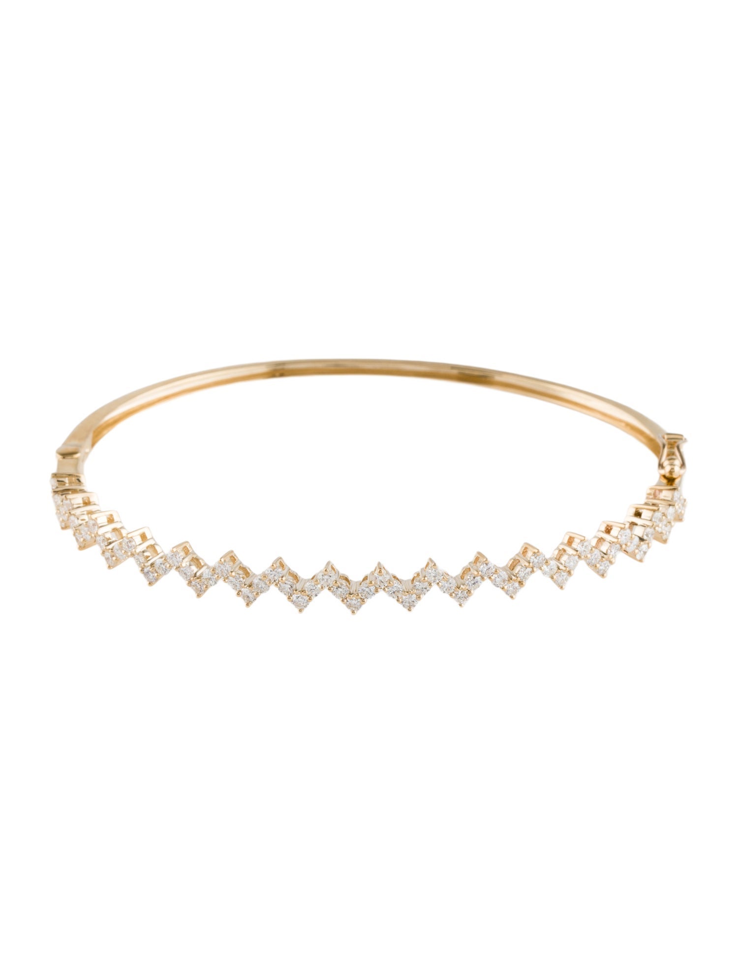Bracelet 14K 1.20ctw Diamond Bangle Bracelet