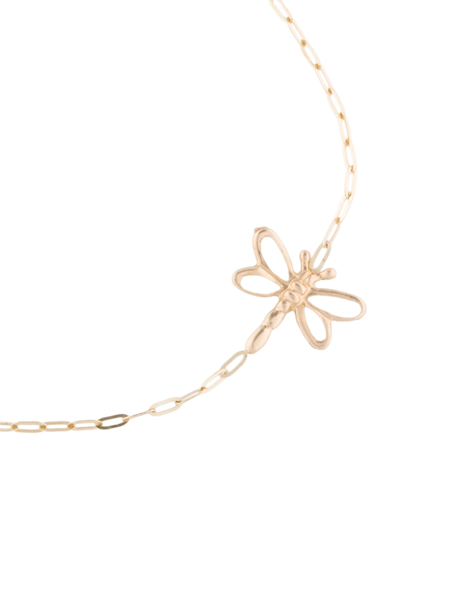 Bracelet 14K Dragonfly Station
