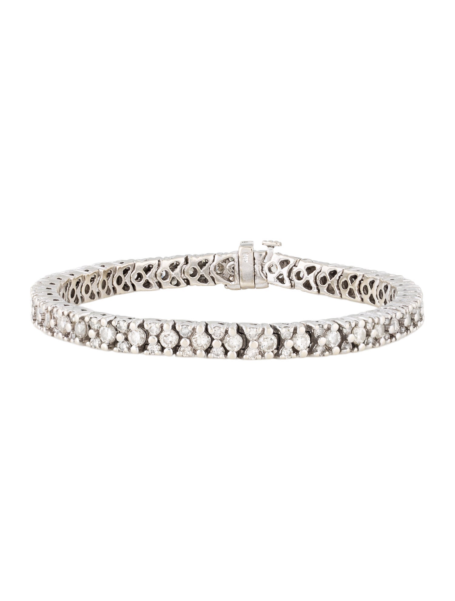 Bracelet 14K 5.32ctw Diamond Link