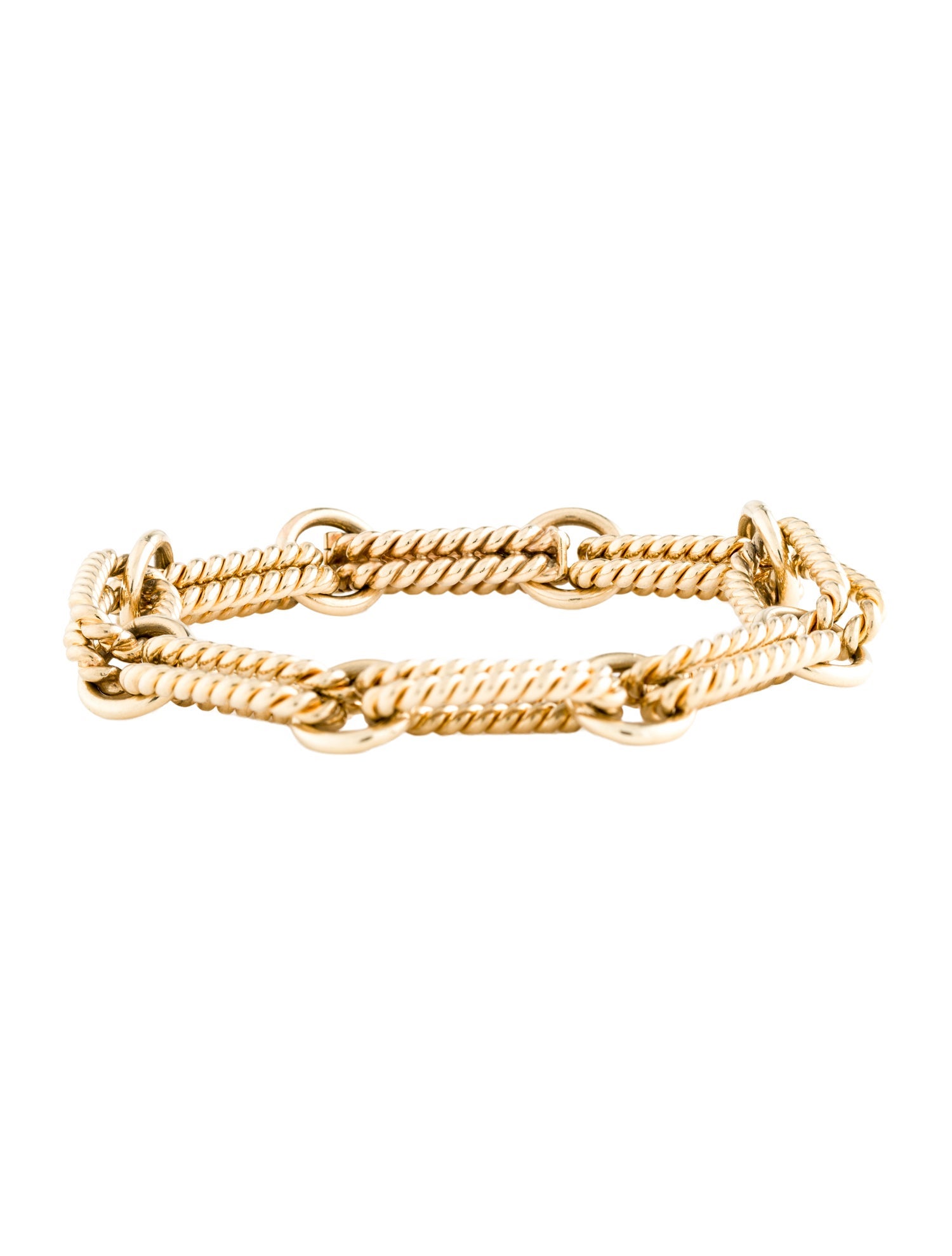 Bracelet 14K Rope Link Chain