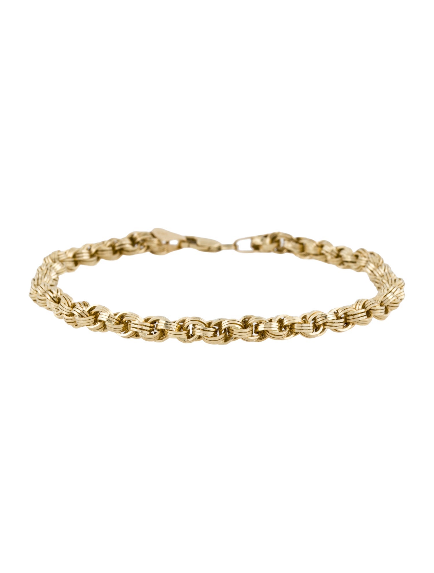 Bracelet 14K Circle Link