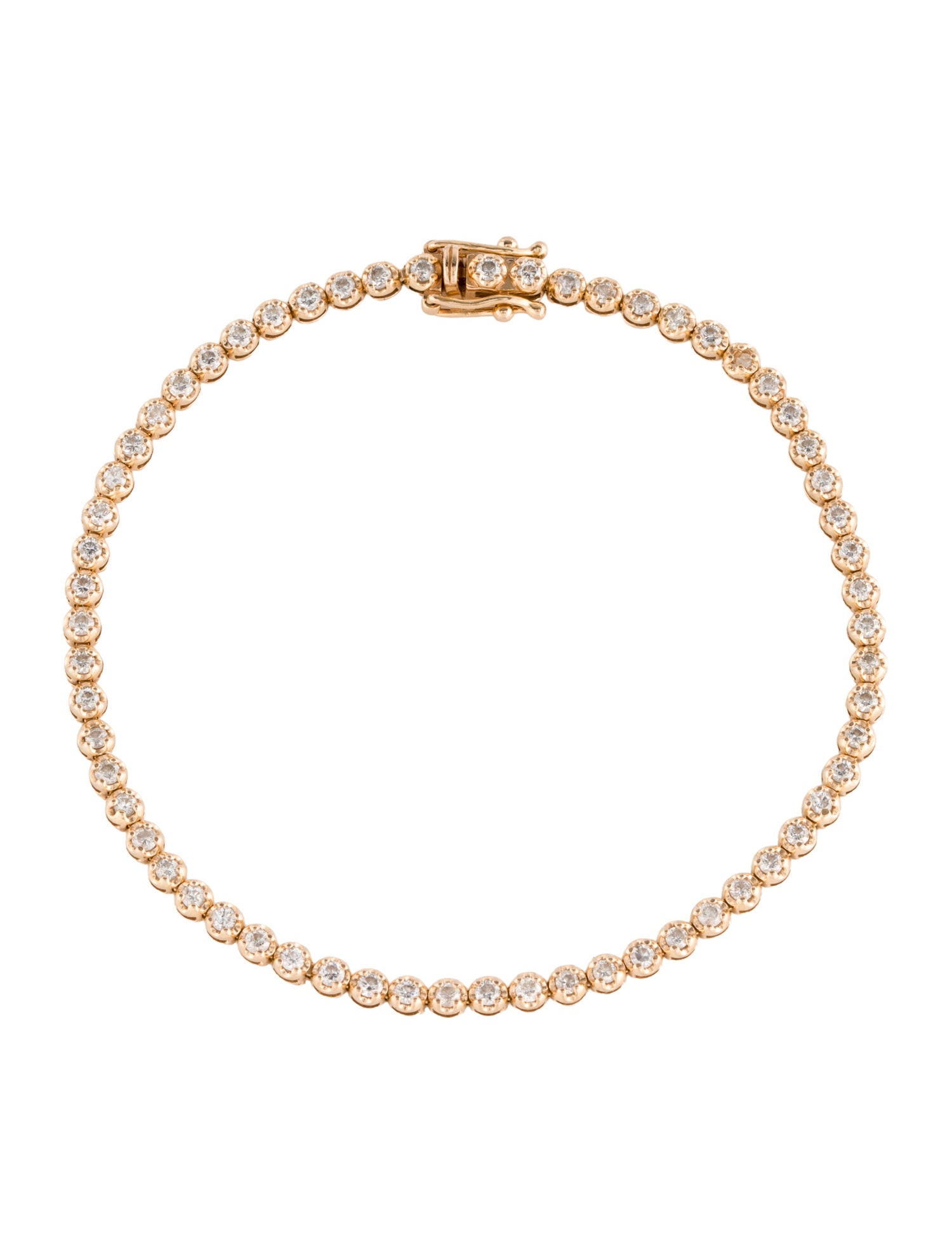 Bracelet 14K 1.22ctw Diamond