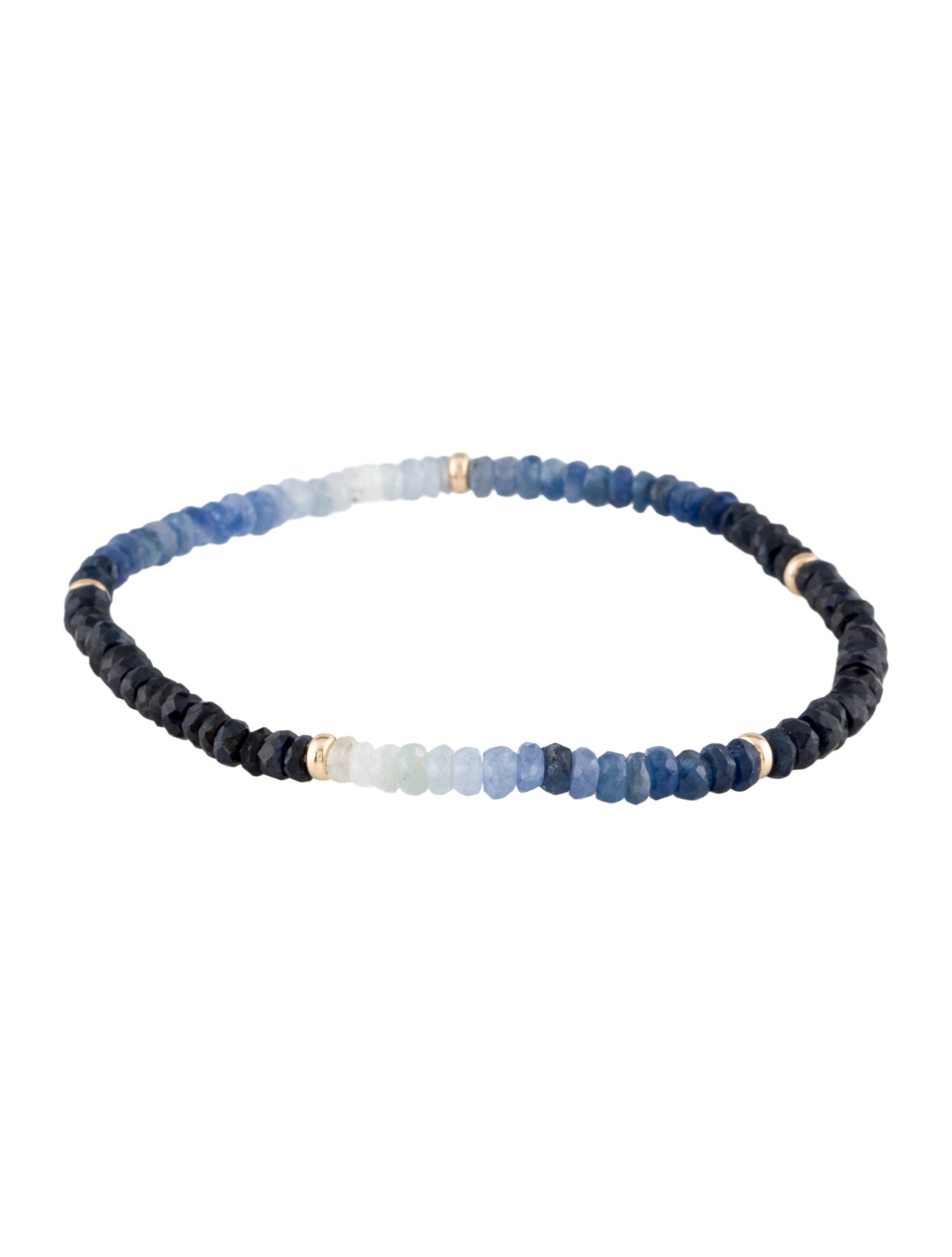 Bracelet 14K Sapphire Stretch