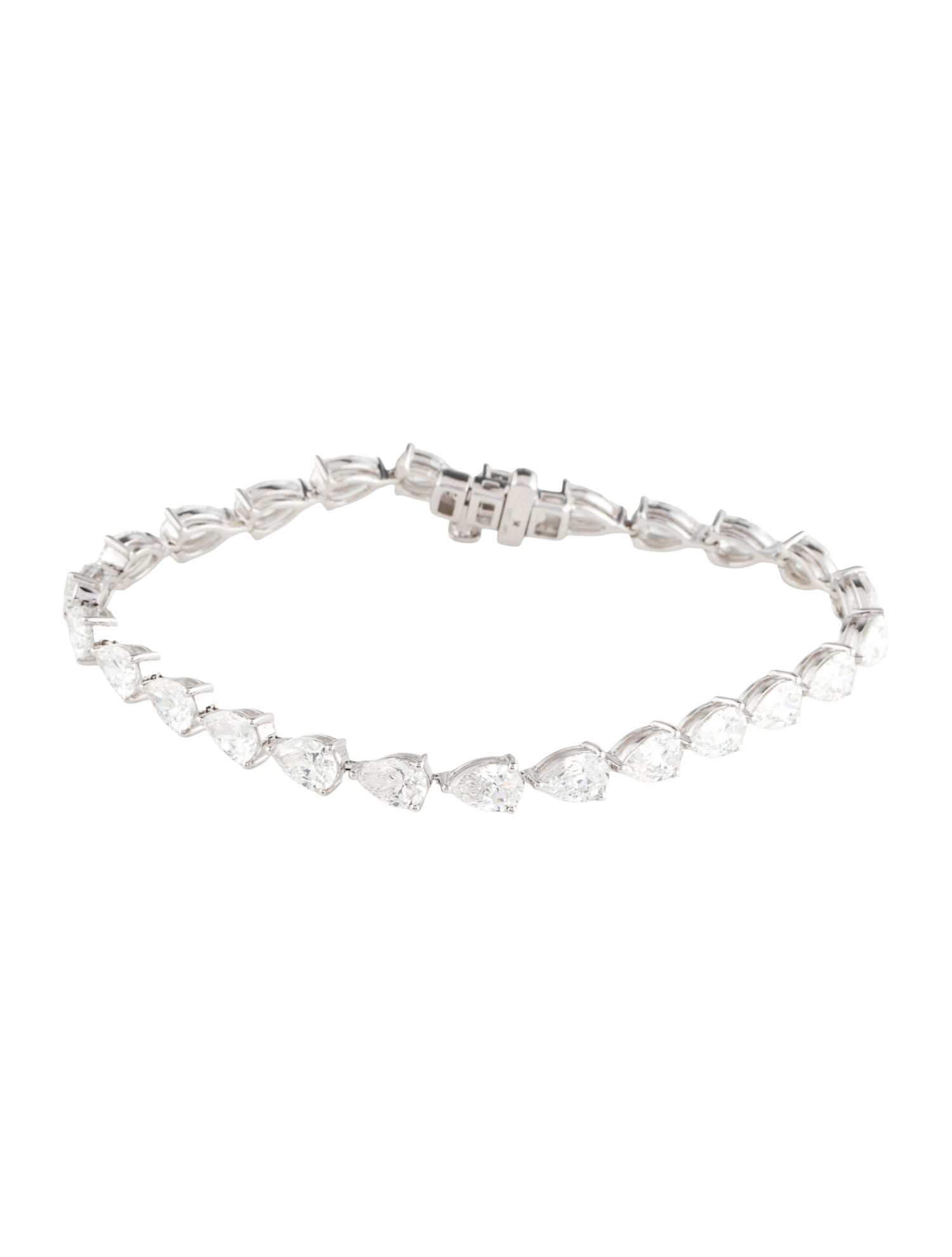 Bracelet 14K 10.00ctw Lab-Grown Diamond Link Bracelet