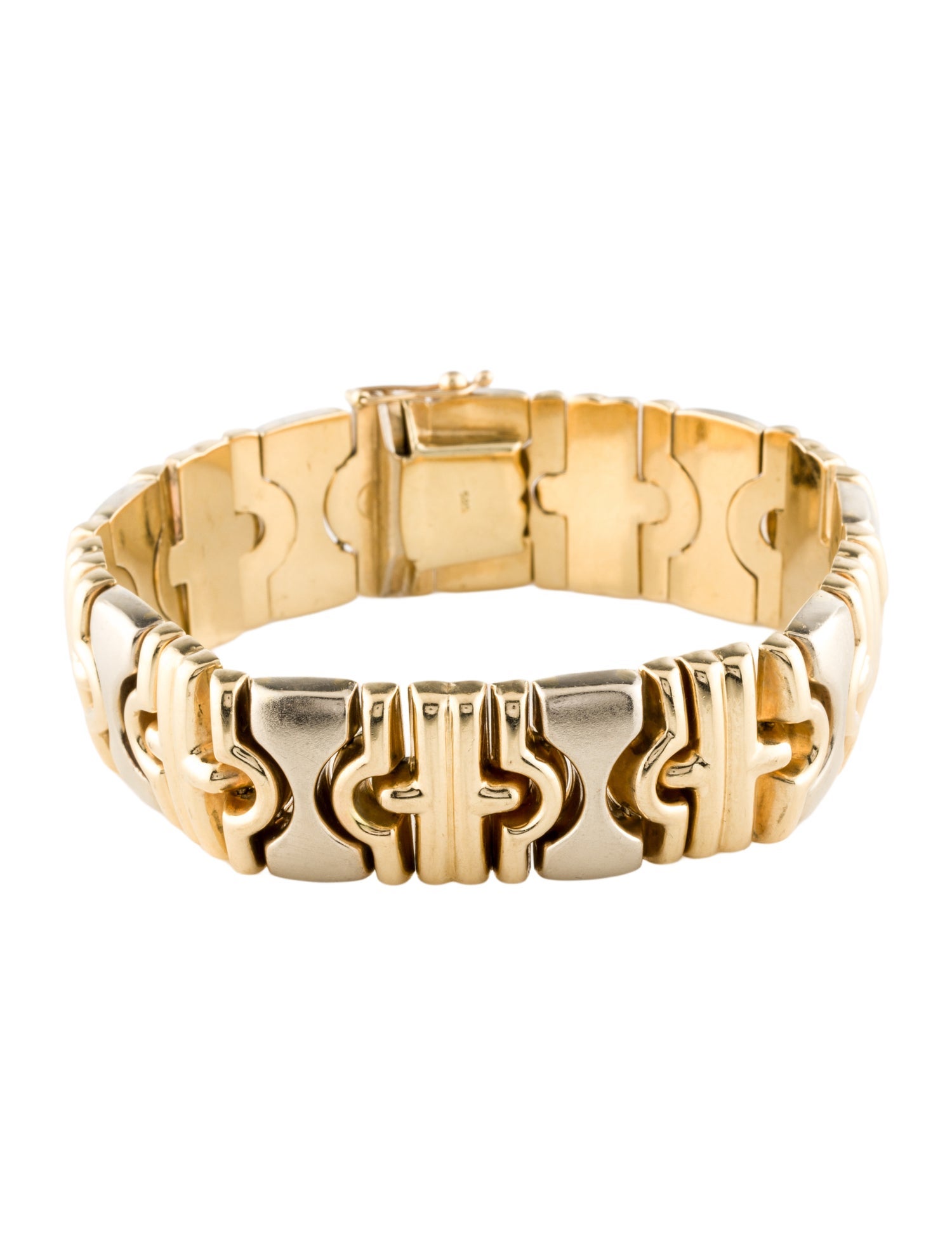 Bracelet 14K Wide Link