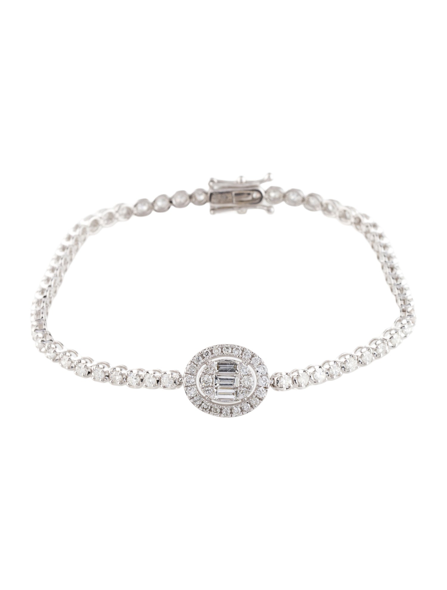Bracelet 14K 2.17ctw Diamond Station Bracelet