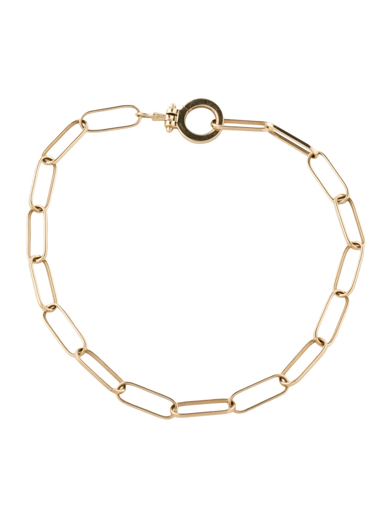 Bracelet 14K Paperclip Link