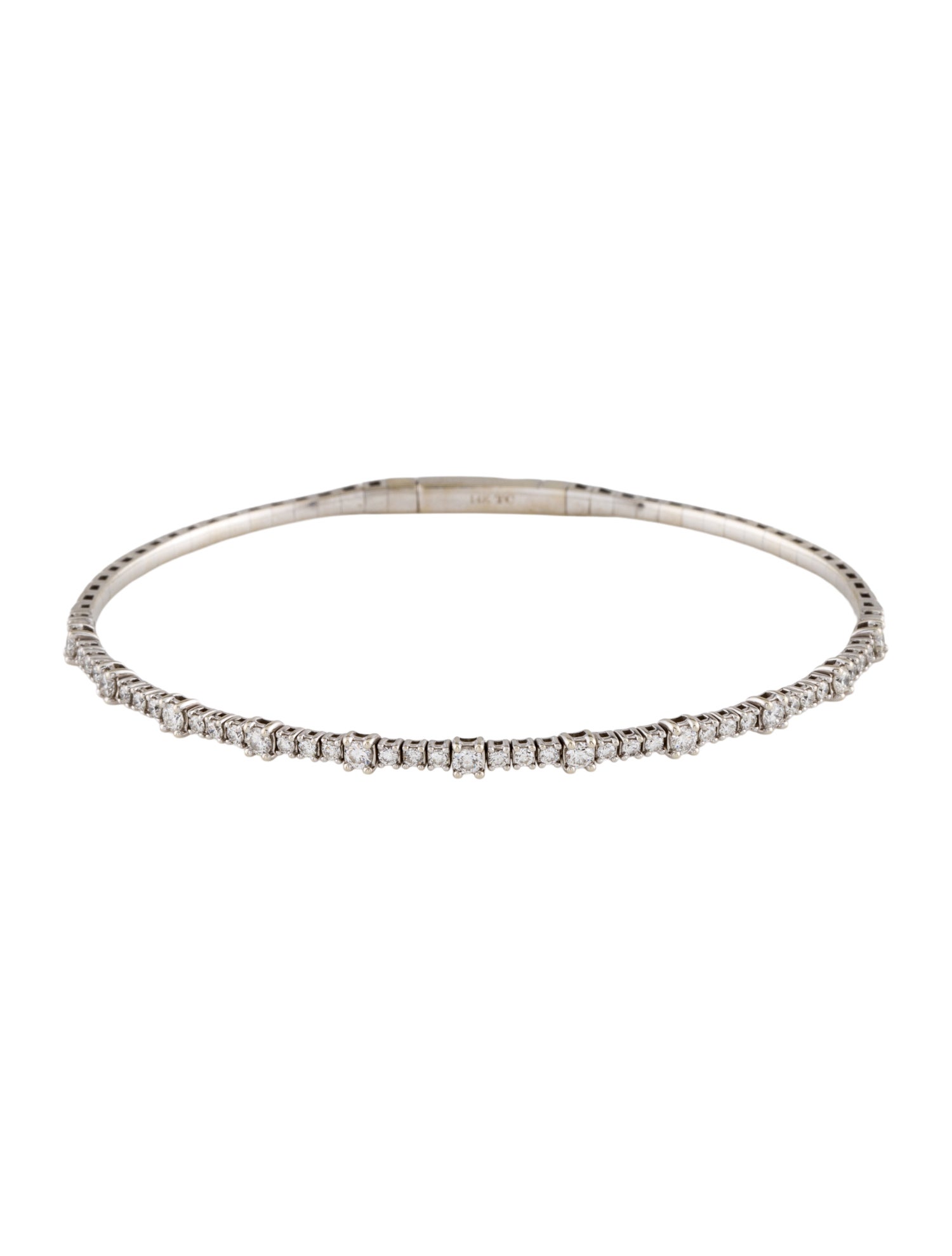 Bracelet 14K Diamond Flex Bangle