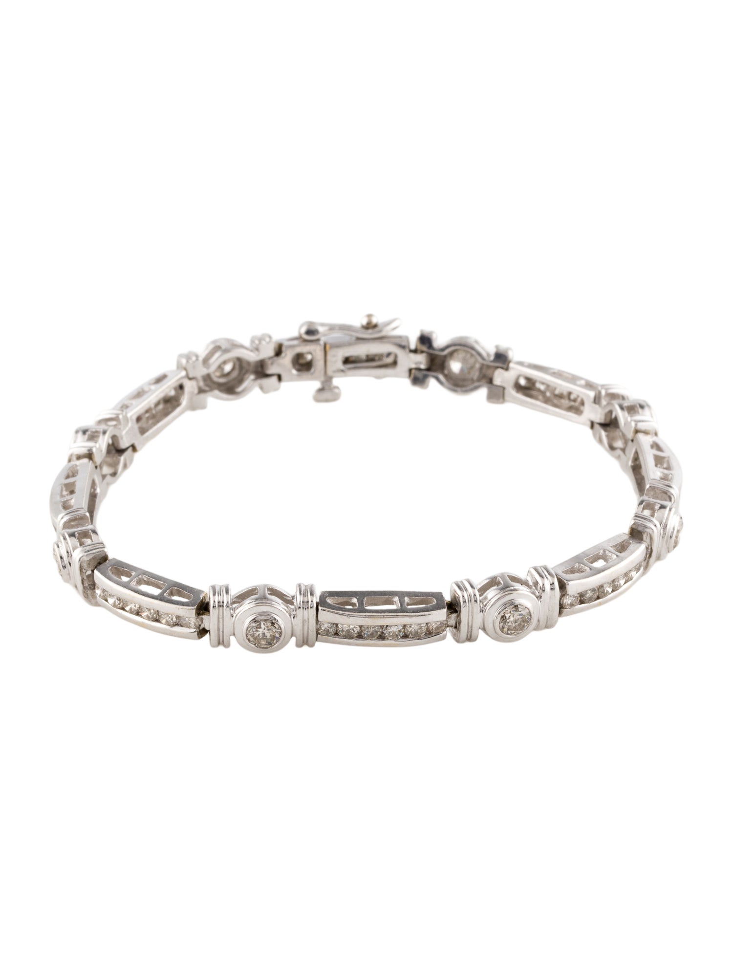 Bracelet 14K 3.60ctw Diamond Link