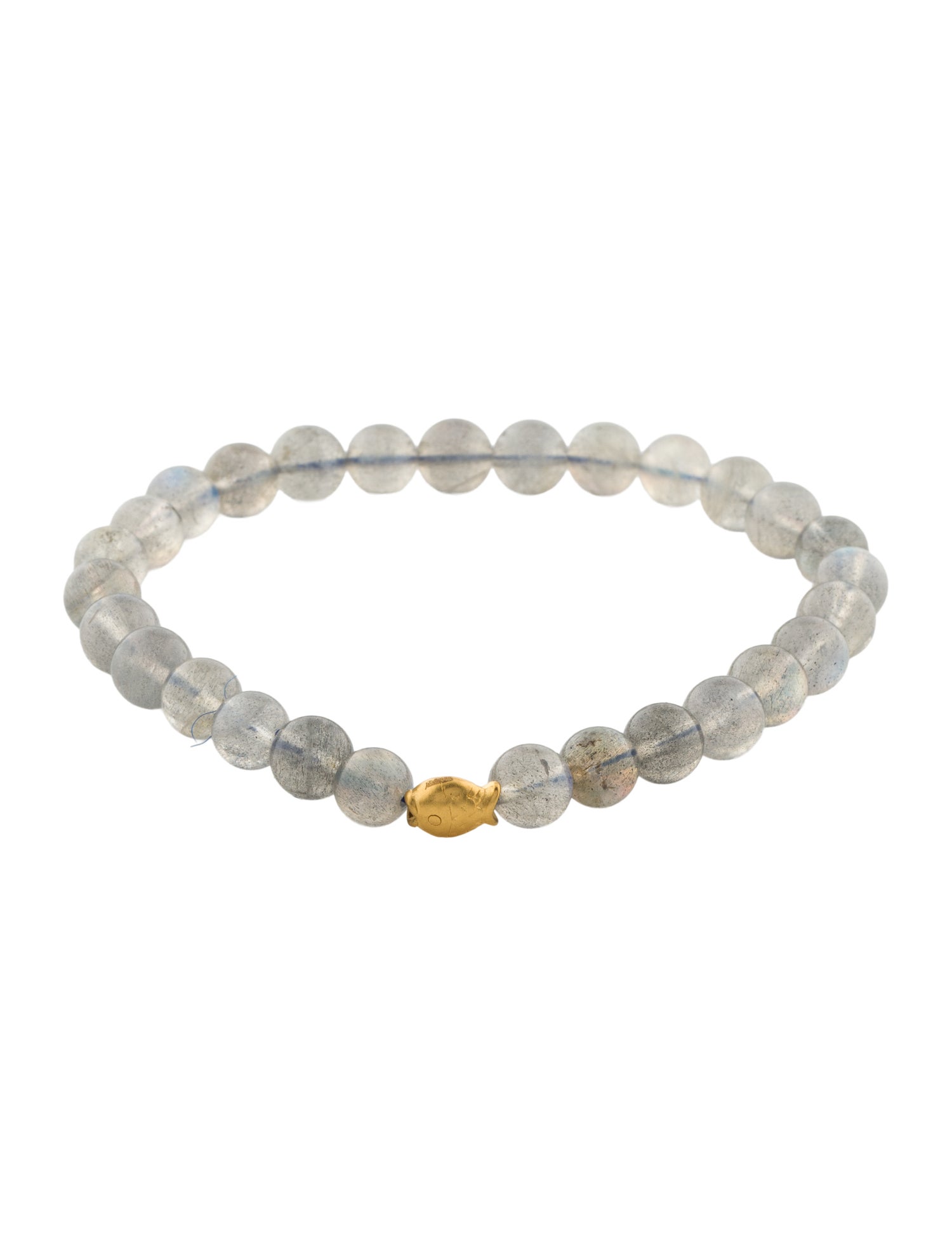 Bracelet 24K Labradorite Bead Strand