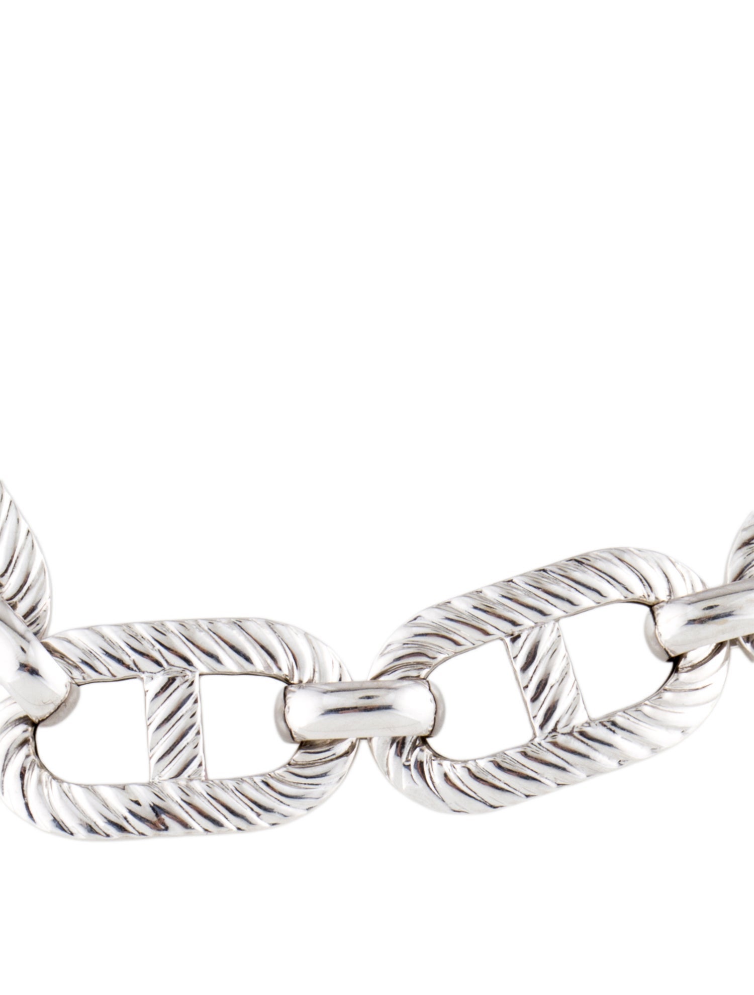 Bracelet 14K Textured Link