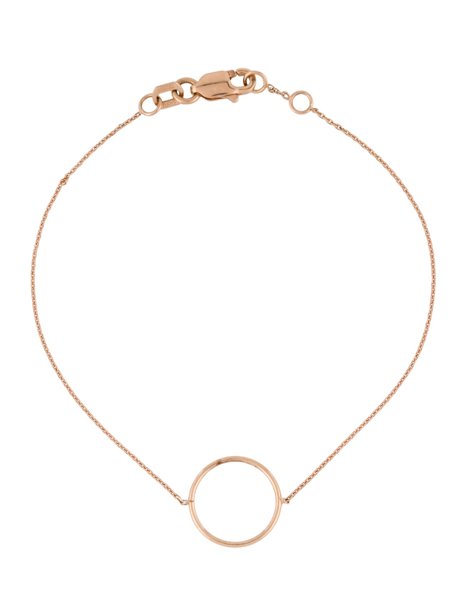 Bracelet 14K Circle Station