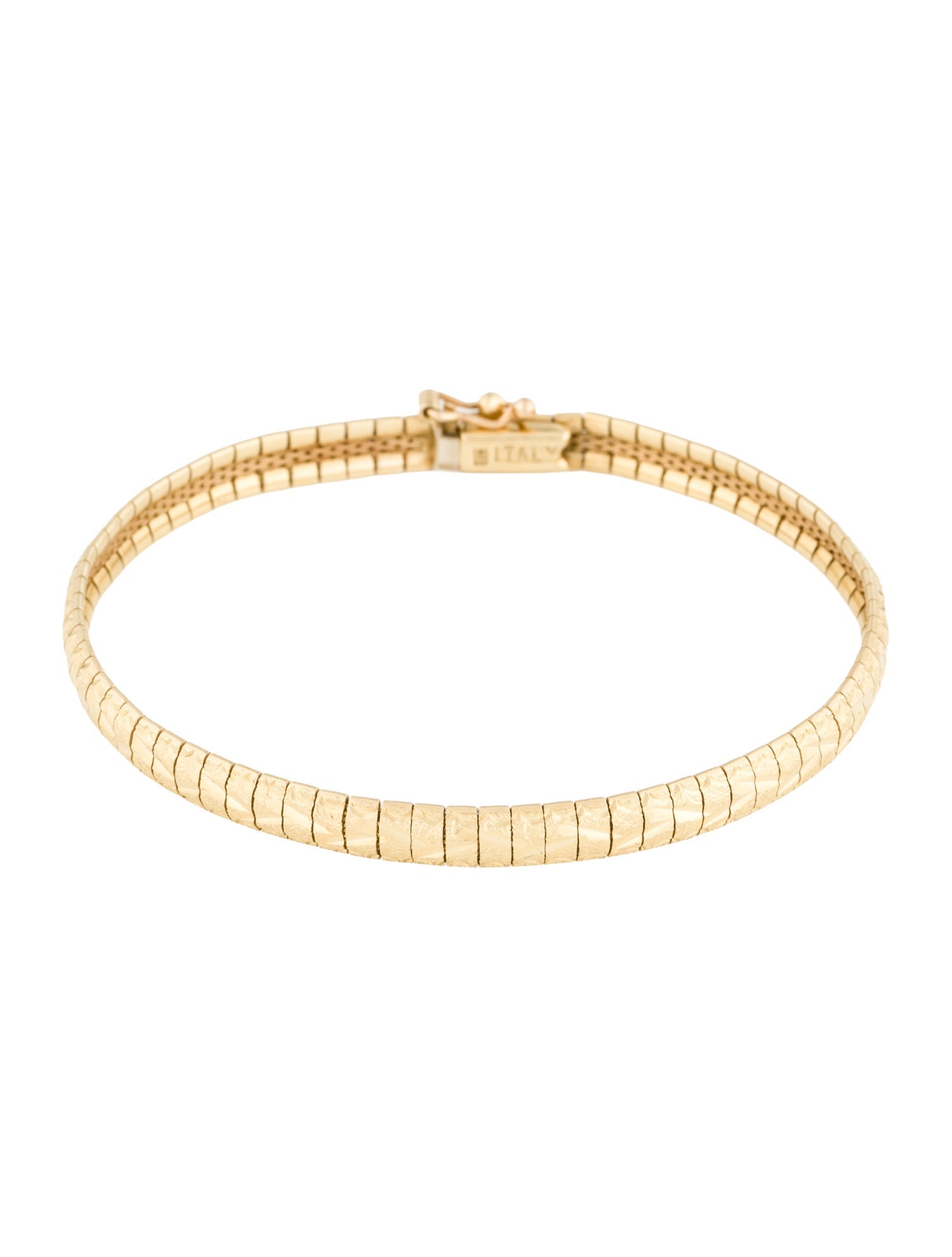 Bracelet 14K Textured