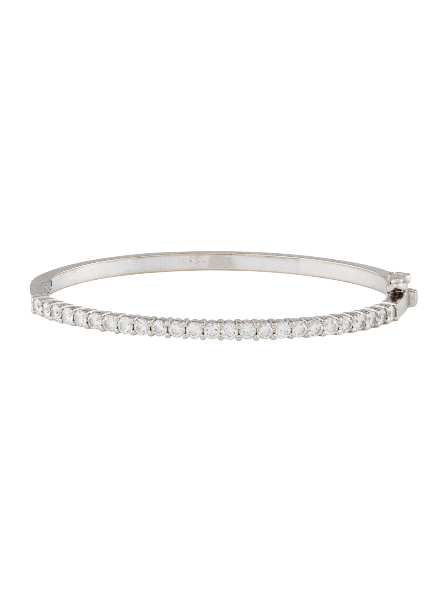Bracelet 14K 2.00ctw Diamond HInged Bangle