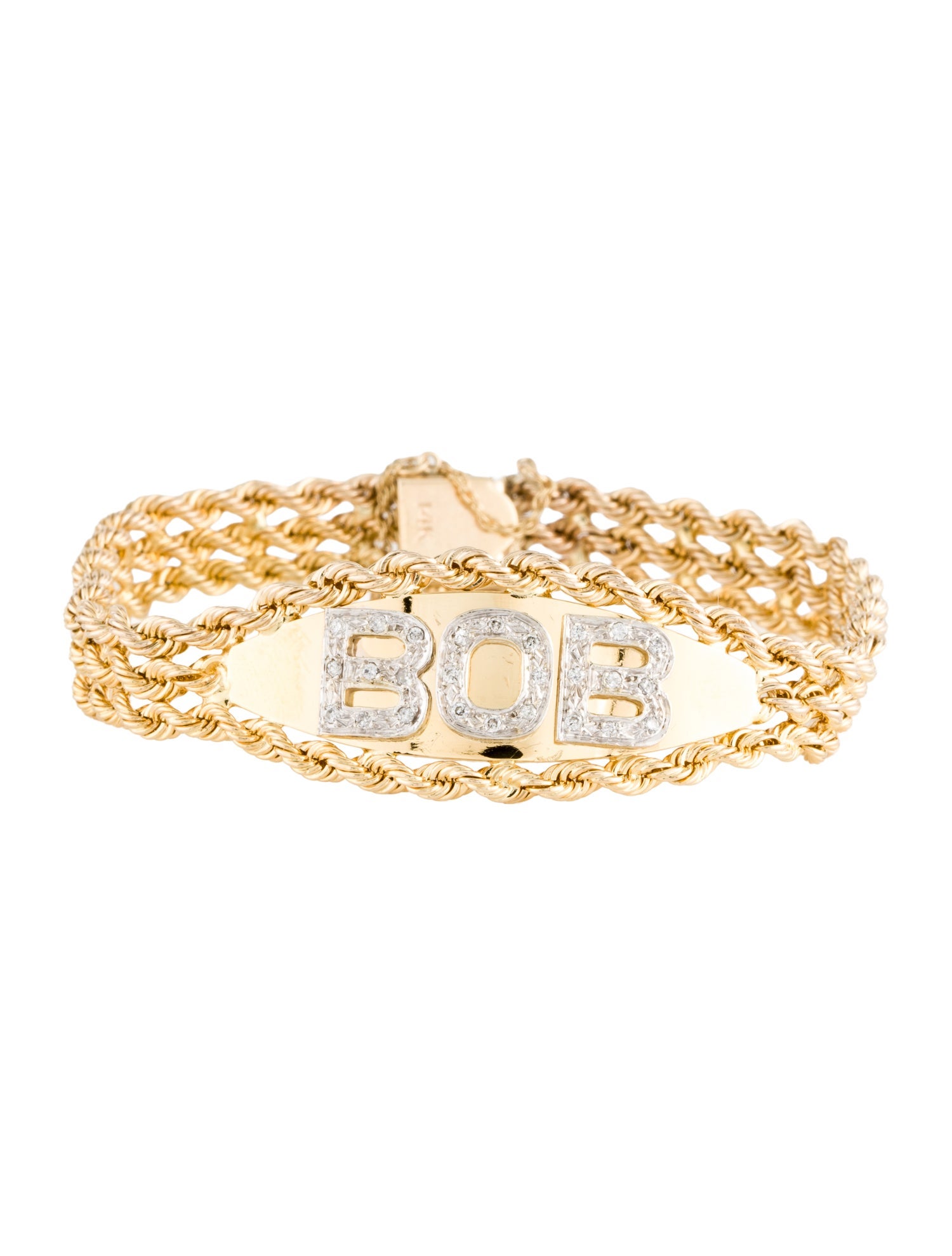 Bracelet 14K Diamond Link