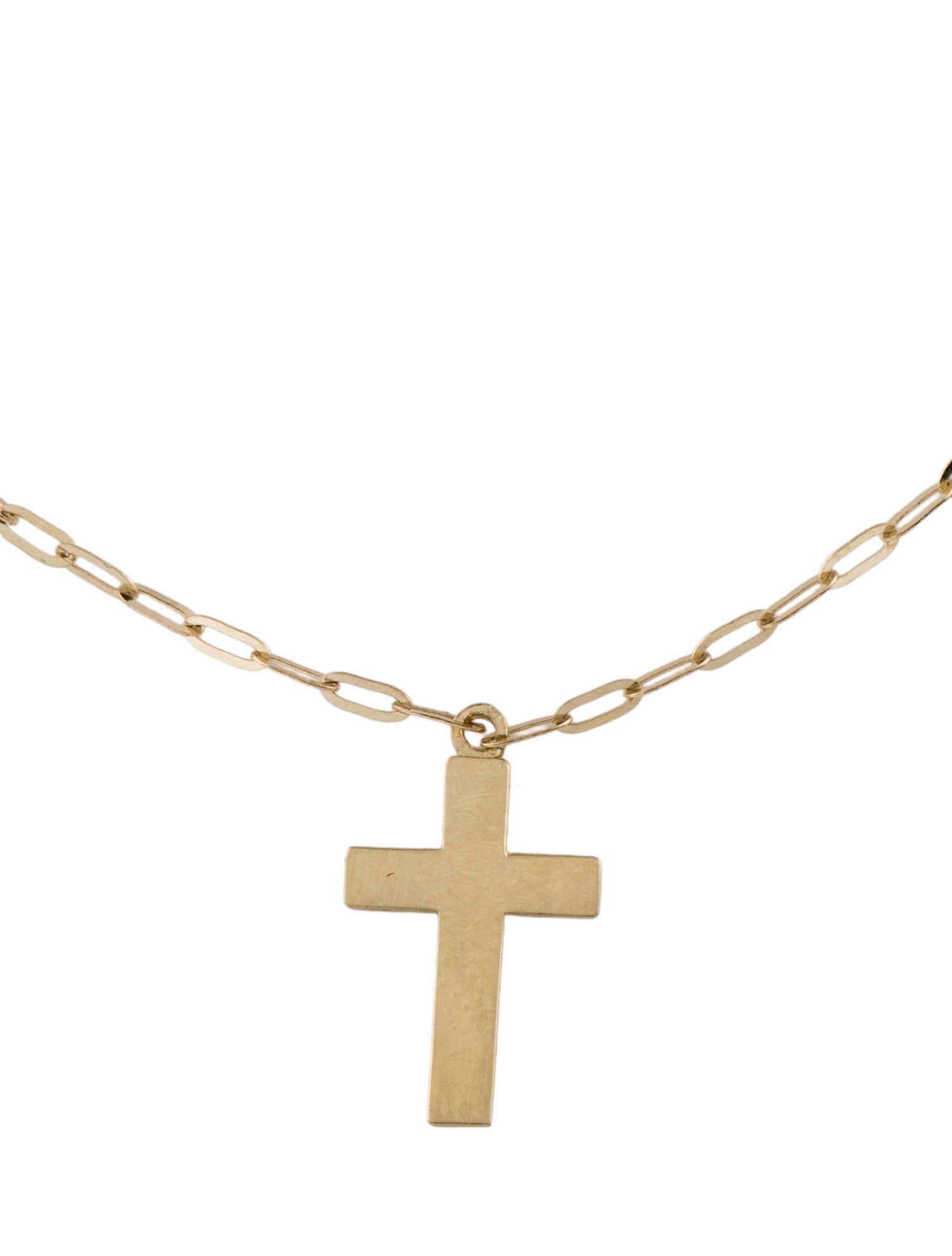 Bracelet 14K Cross Charm
