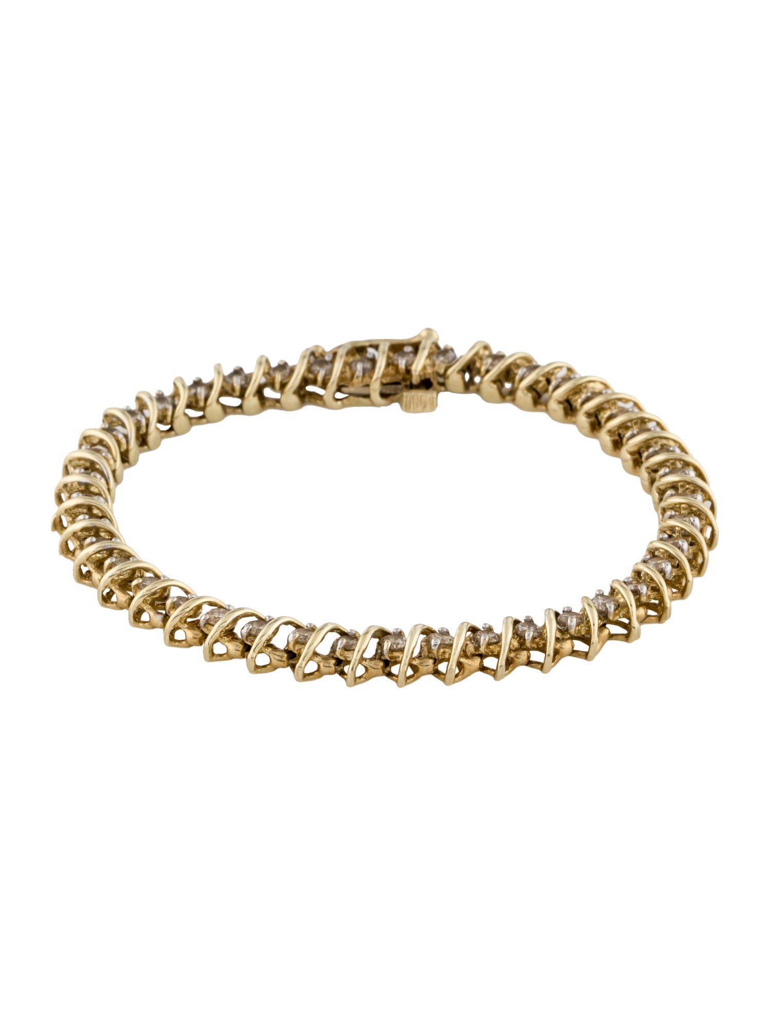 Bracelet 14K 1.43ctw Diamond Tennis Bracelet