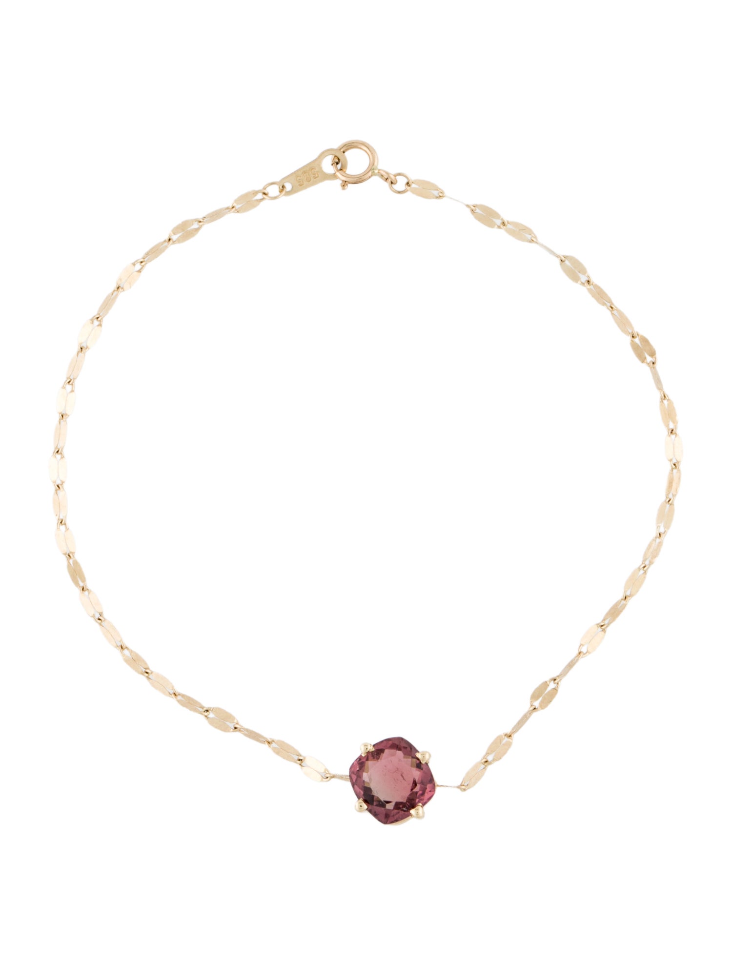 Bracelet 14K Tourmaline Station