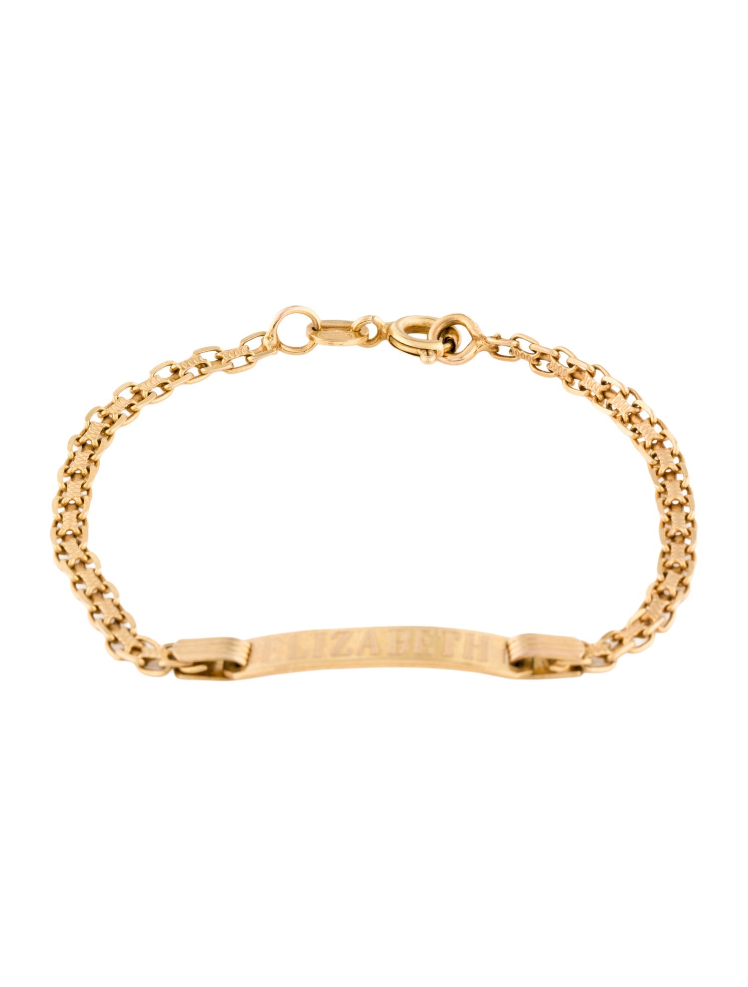 Bracelet 14K 'Elizabeth' Link