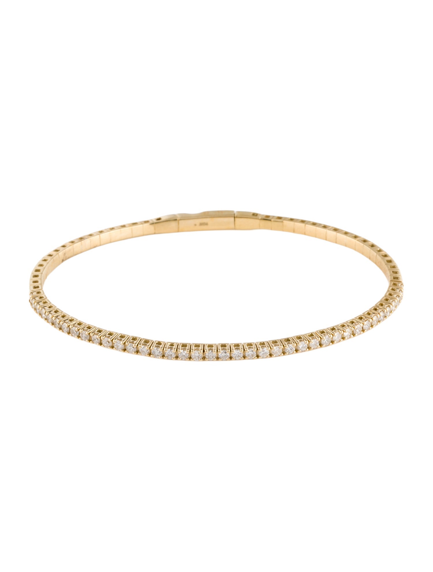 Bracelet 14K 1.01ctw Diamond Flex Bracelet