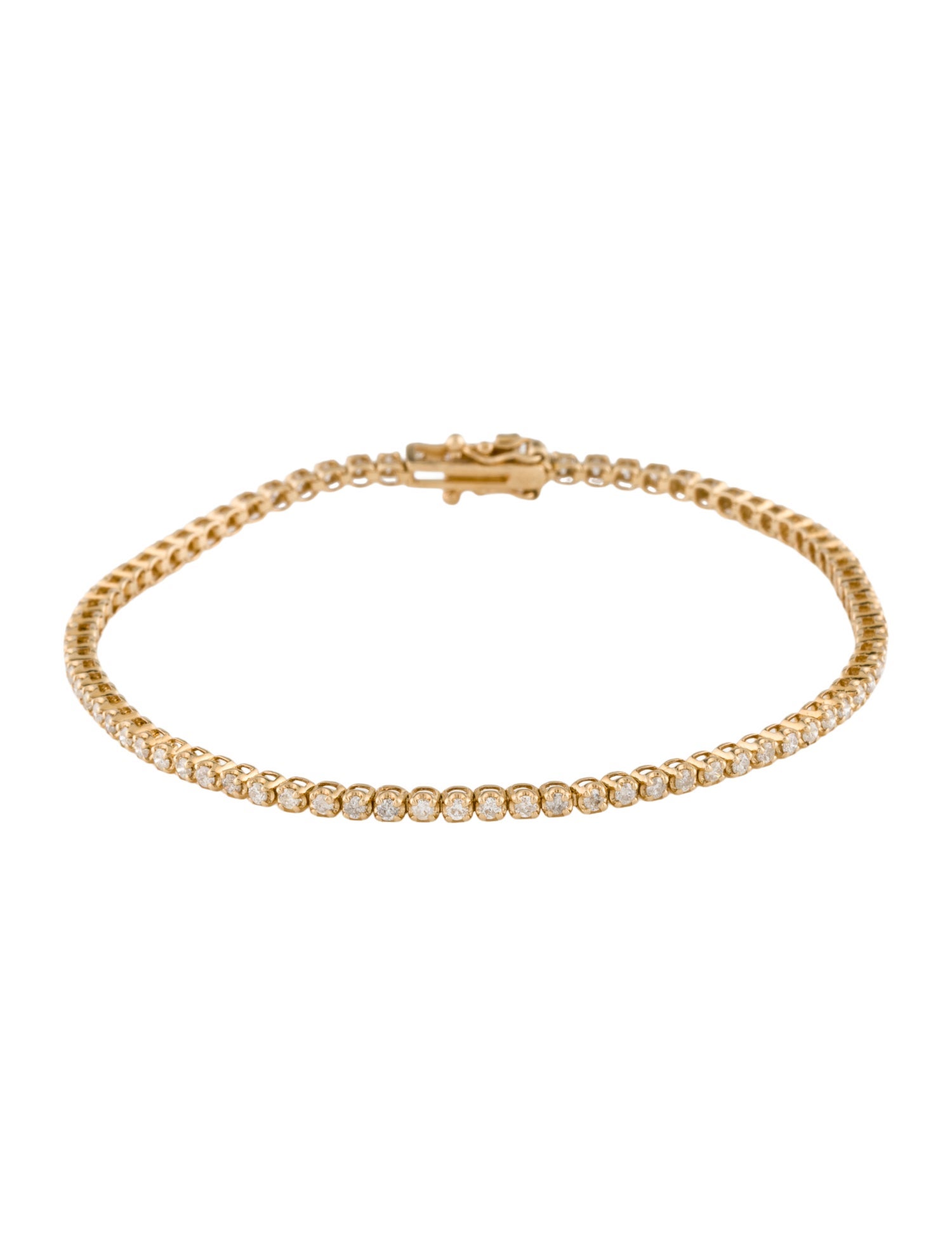 Bracelet 14K 1.26ctw Diamond Tennis Bracelet