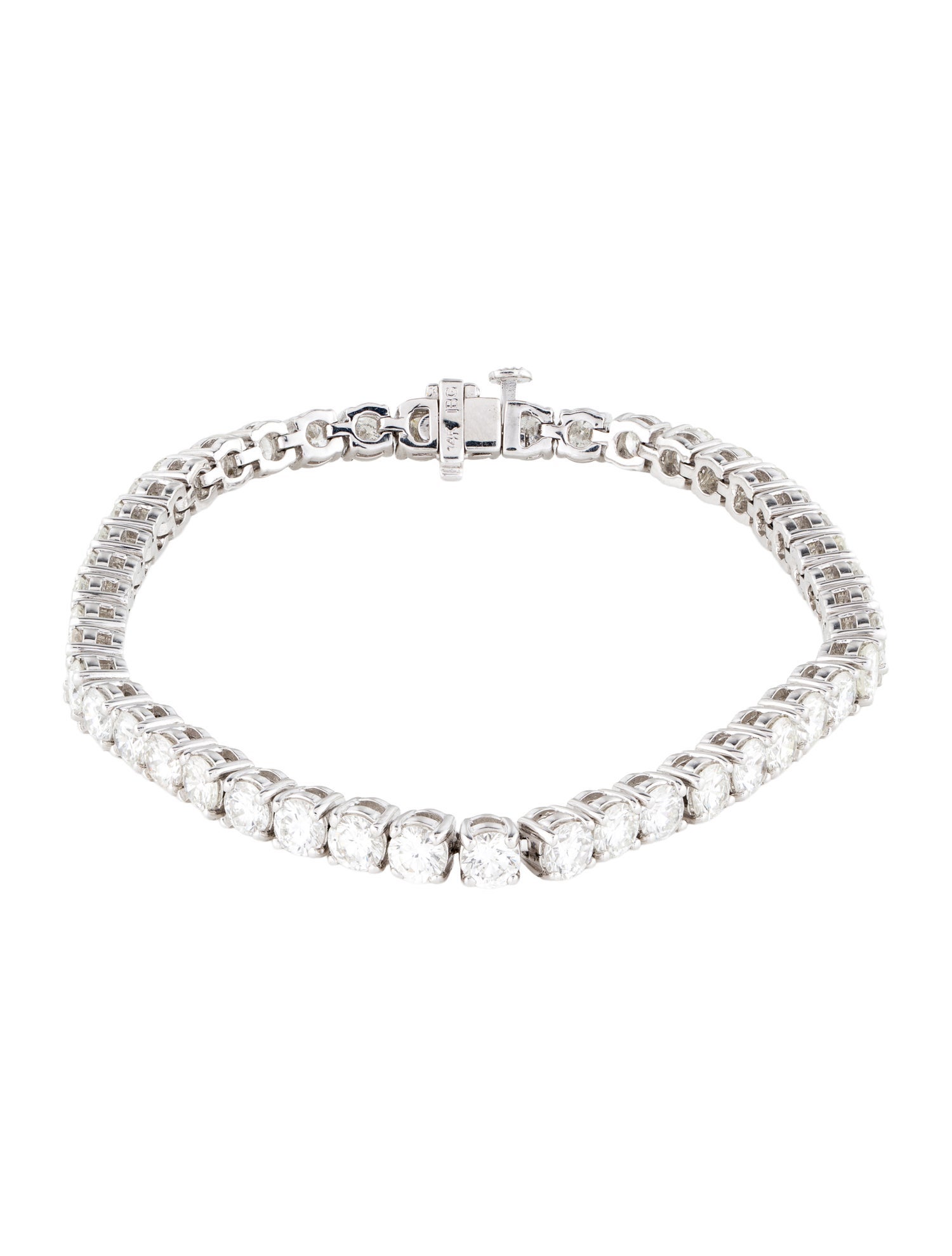 Bracelet 14K 11.50ctw Diamond Tennis
