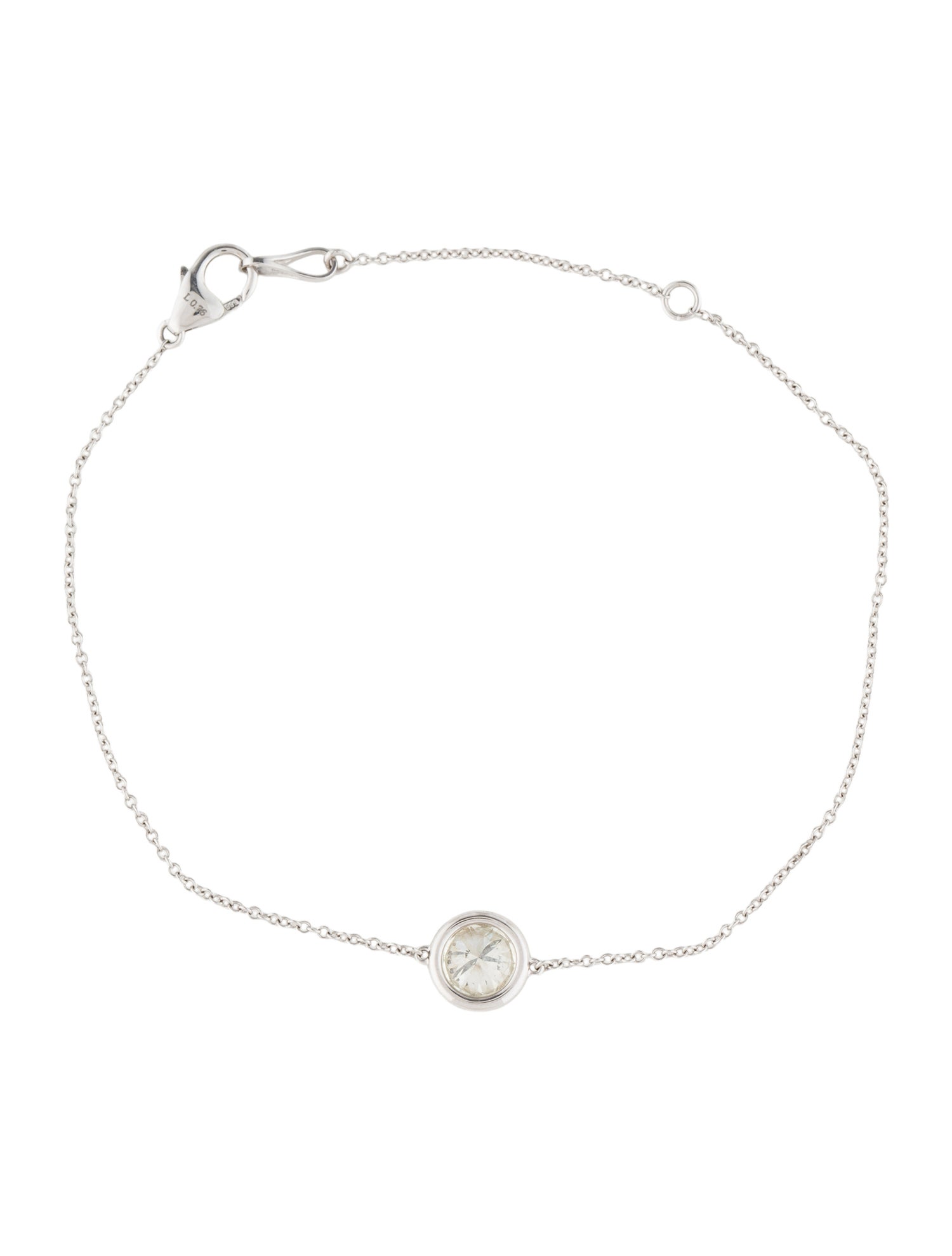 Bracelet 14K Diamond Station Bracelet