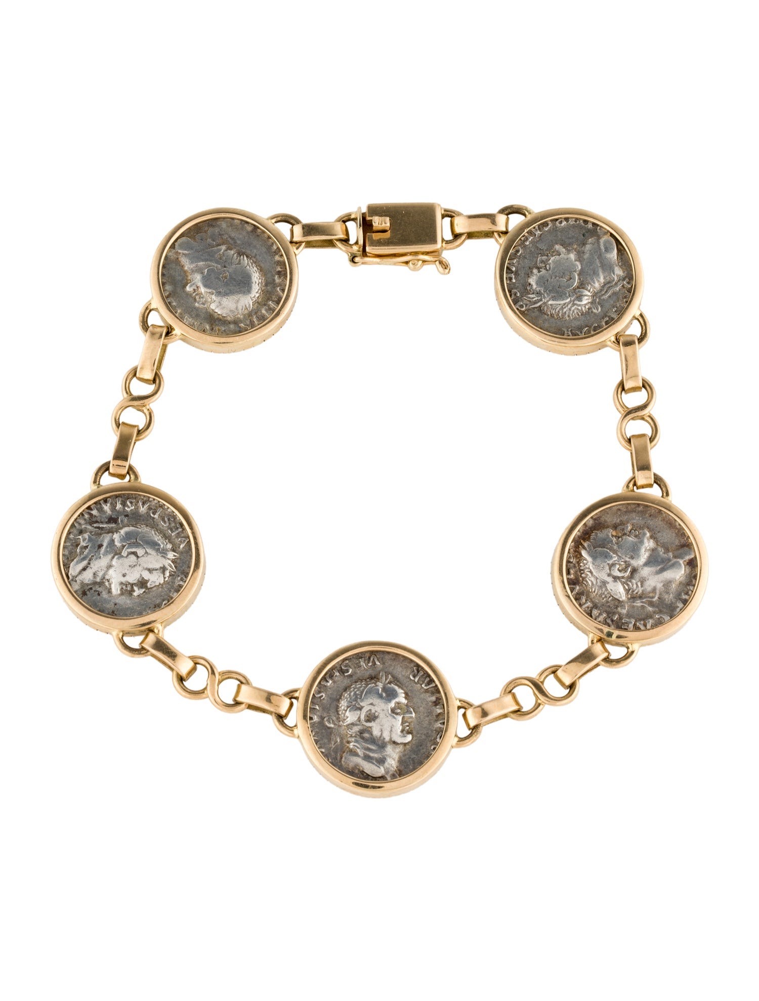 Bracelet 18K Coin Station