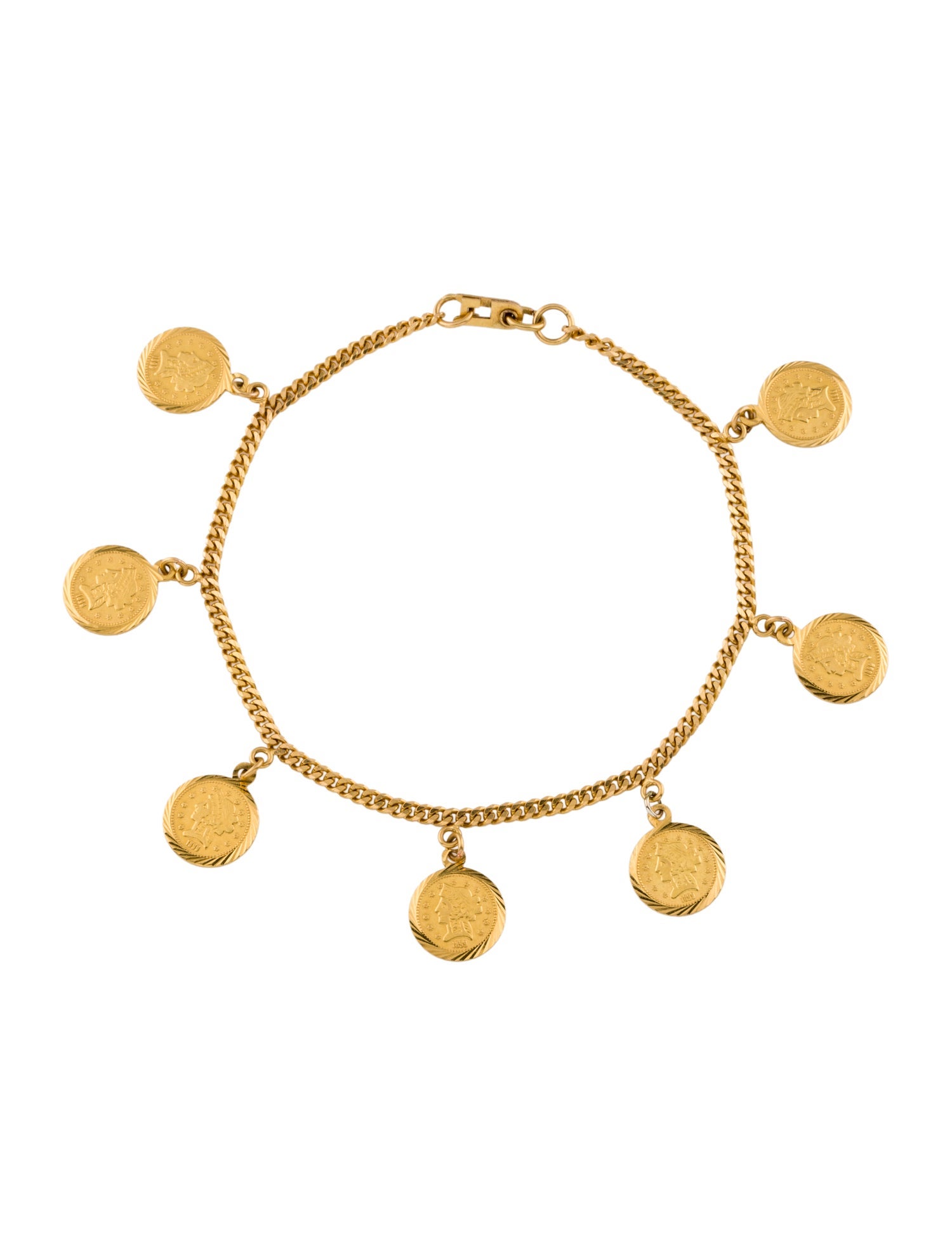 Bracelet 22K Station