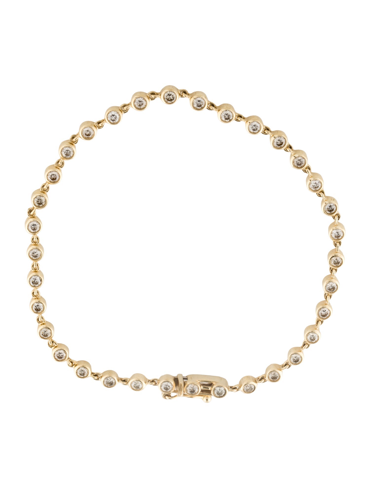 Bracelet 14K 1.75ctw Diamond Link