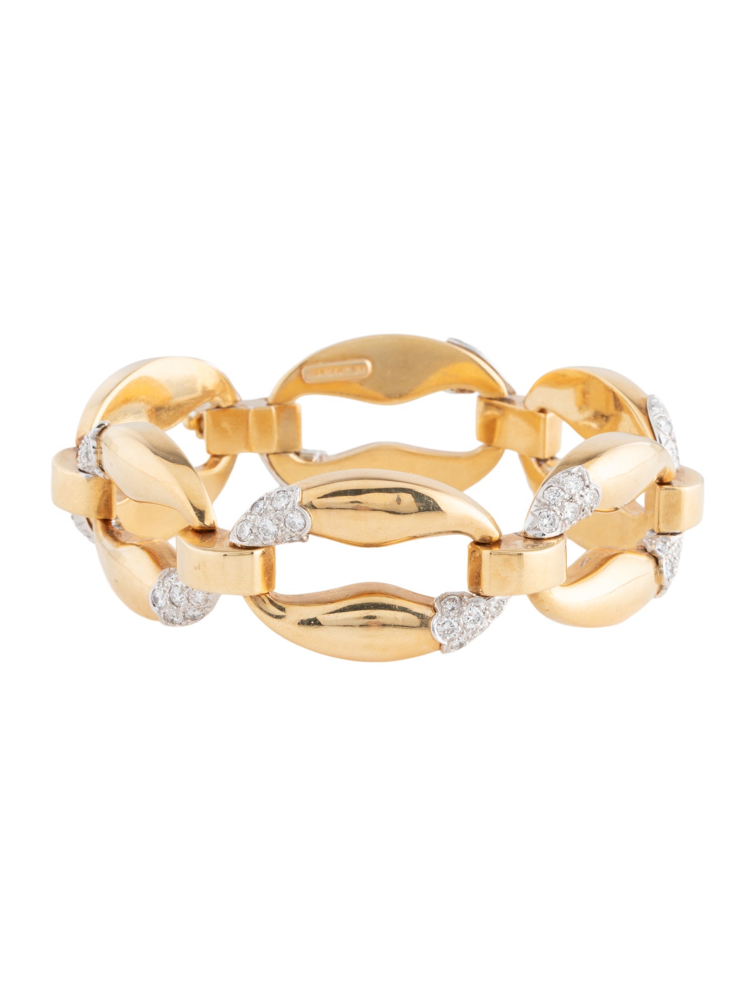 Bracelet 18K 3.24ctw Diamond Link