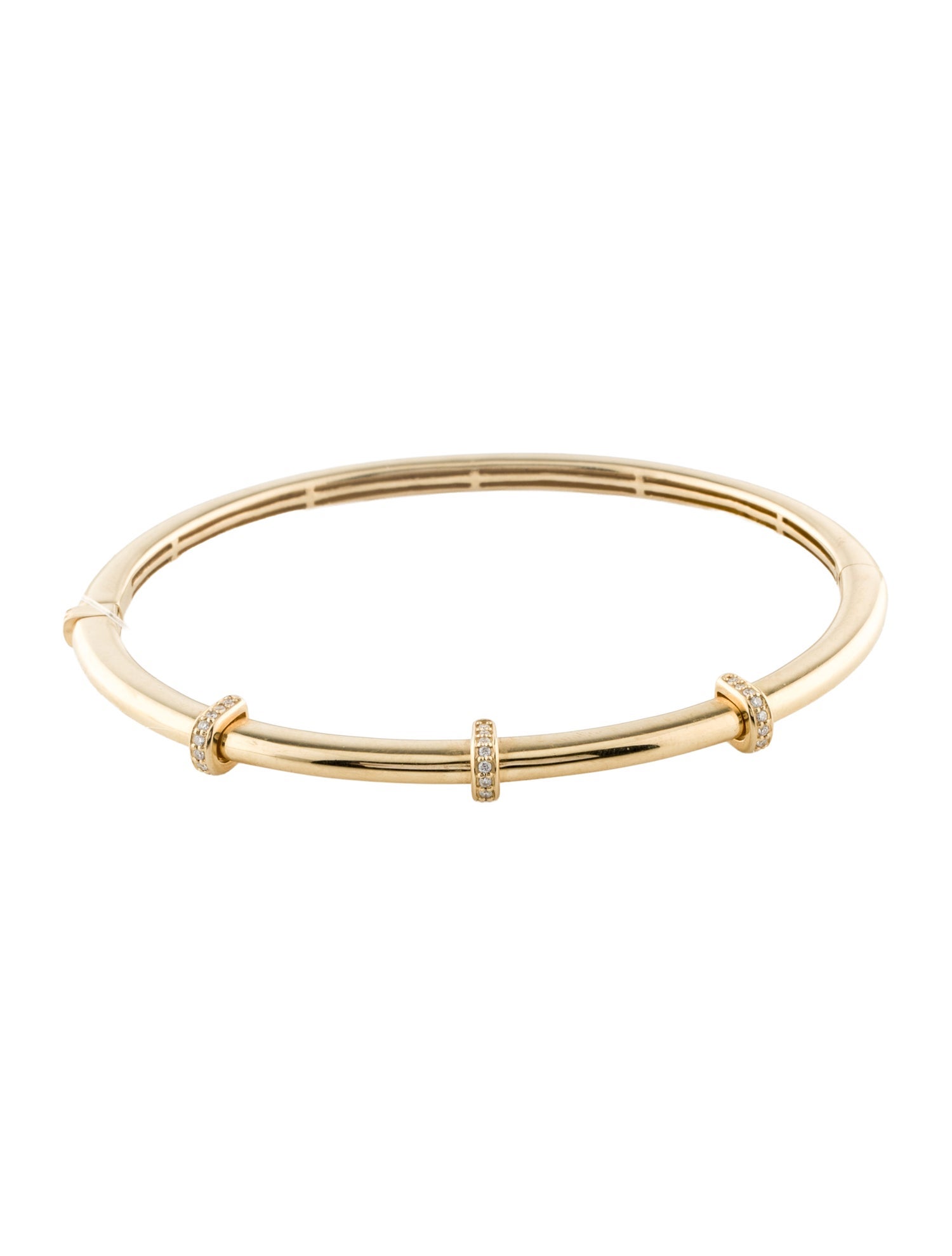 Bracelet GWYN 14K Diamond Vasco Pavé-Loop Bangle