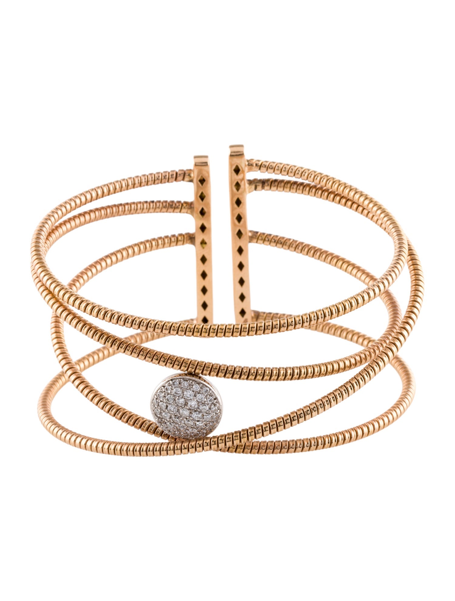 Bracelet 18K Diamond Cuff