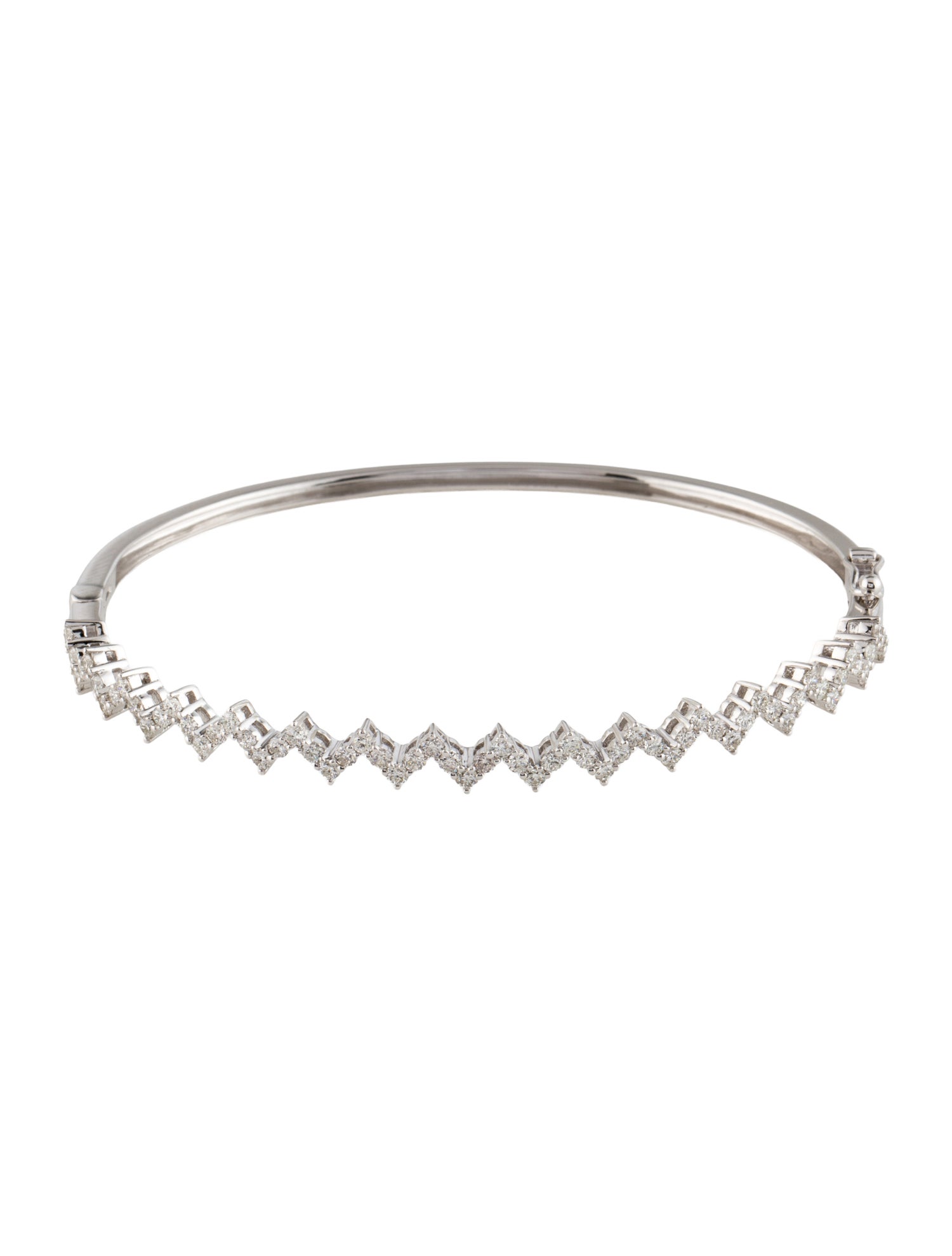 Bracelet 14K Diamond Bangle Bracelet